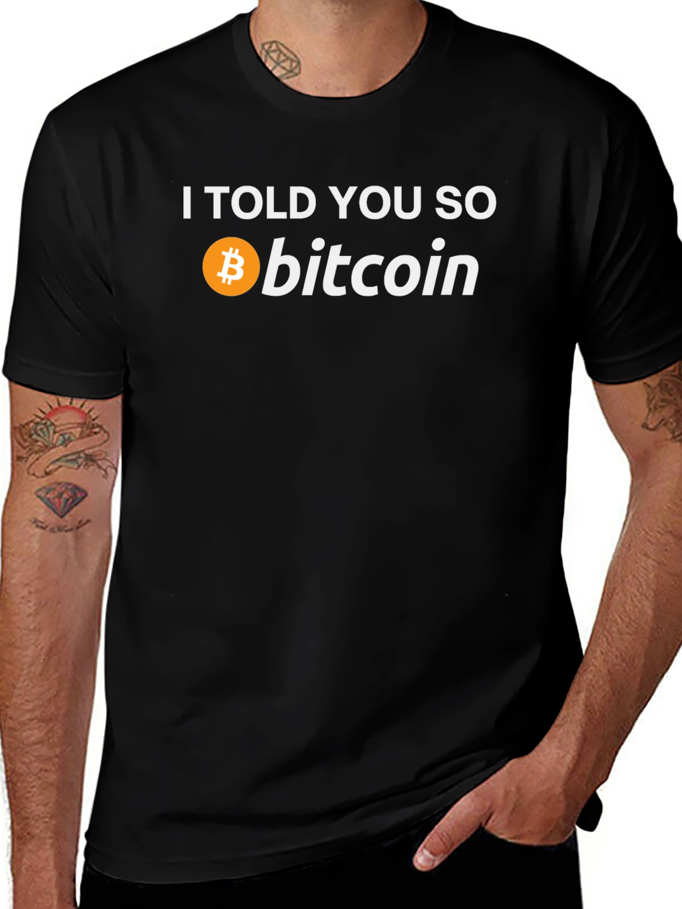 I Told You So Bitcoin T-Shirt - Crypto Tee