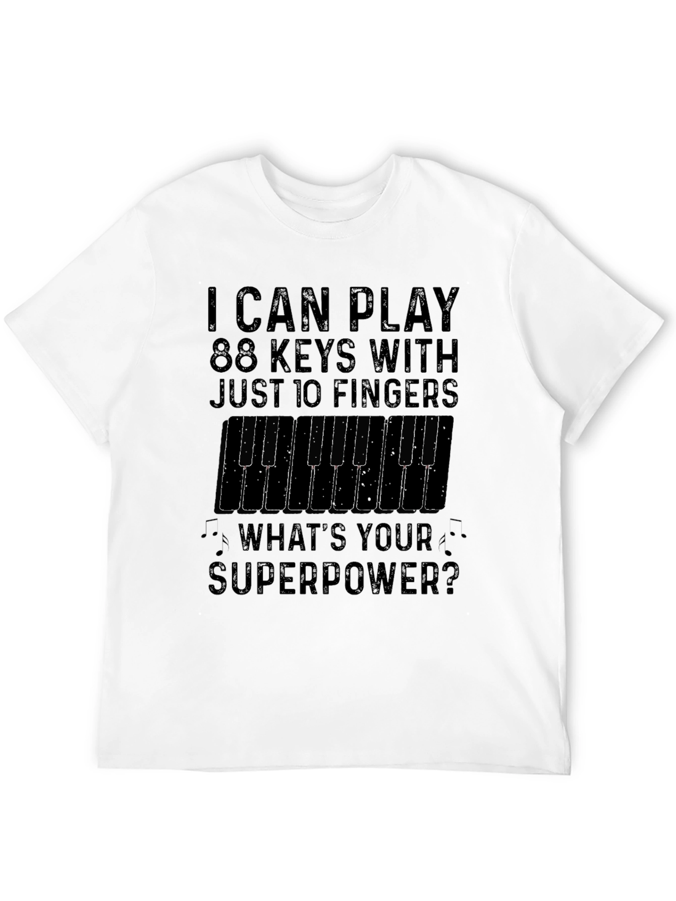 Piano Superpower T-Shirt - Musician Gift
