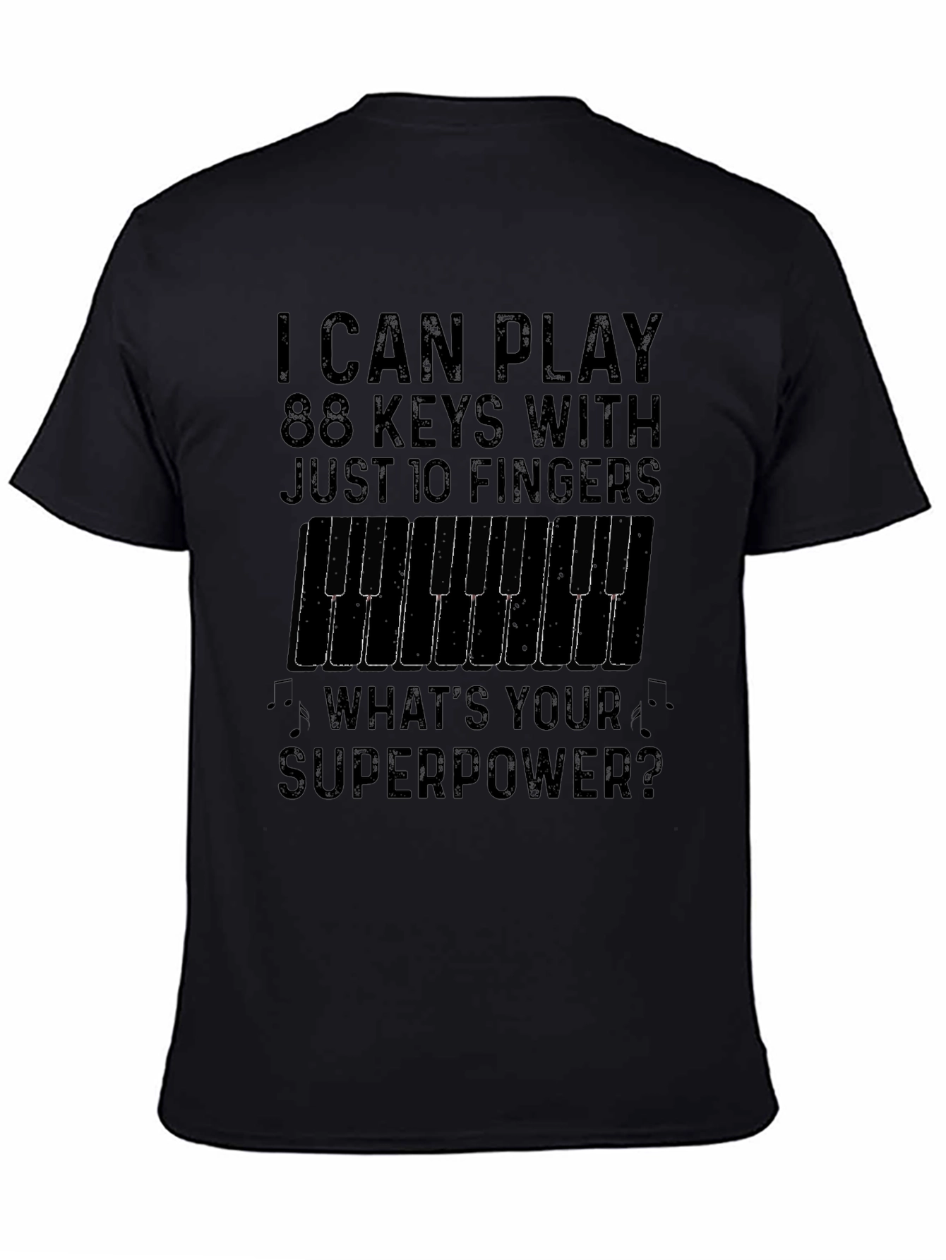 Piano Superpower T-Shirt - Musician Gift