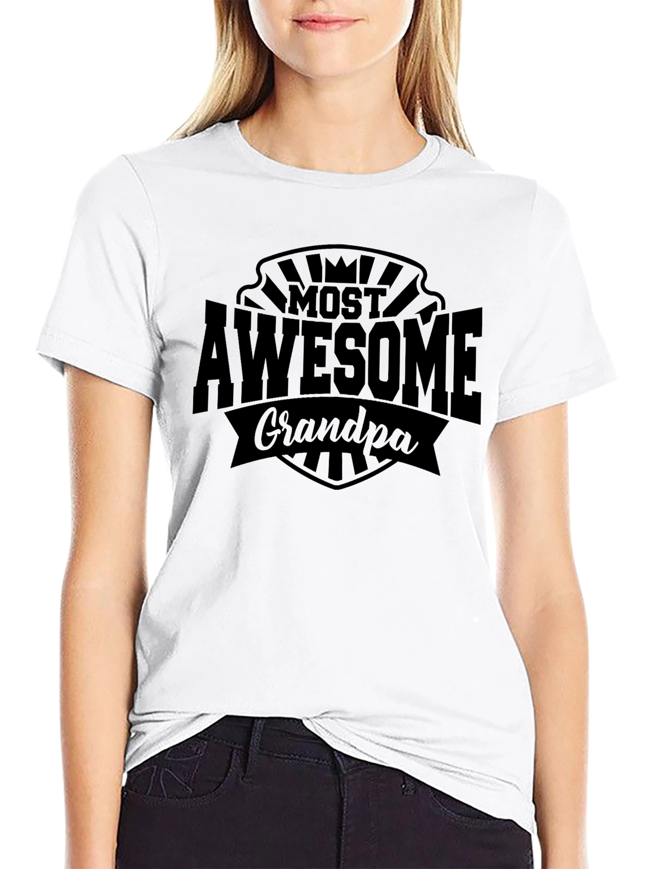 Most Awesome Grandpa T-Shirt - Perfect Gift