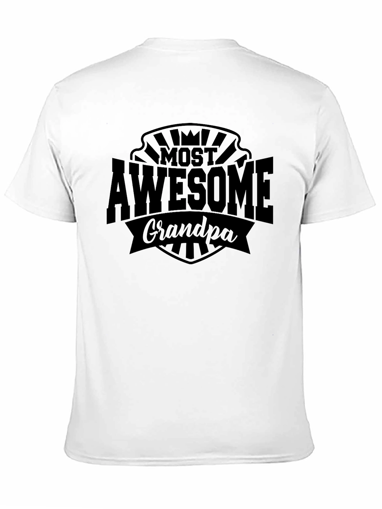 Most Awesome Grandpa T-Shirt - Perfect Gift