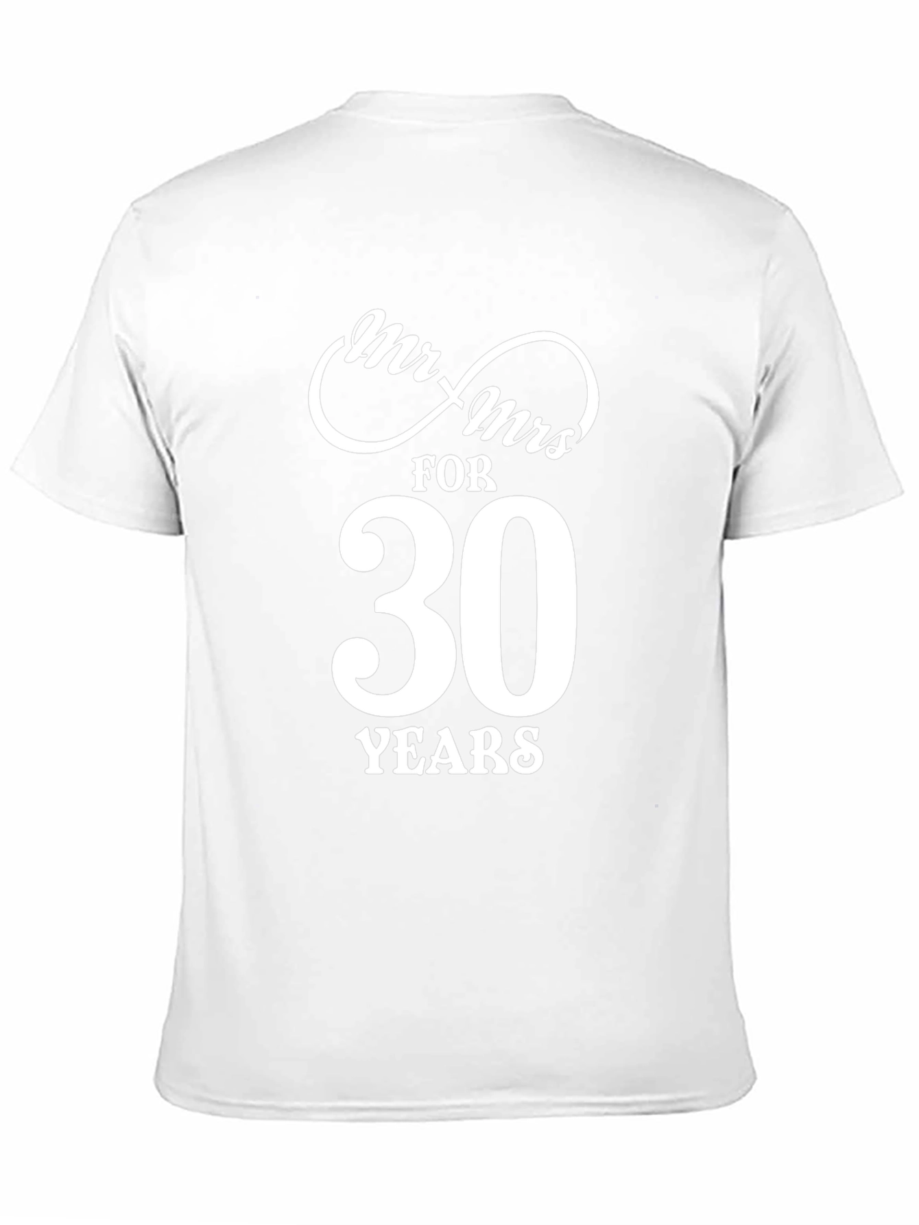 Mr. & Mrs. 30 Years Anniversary T-Shirt