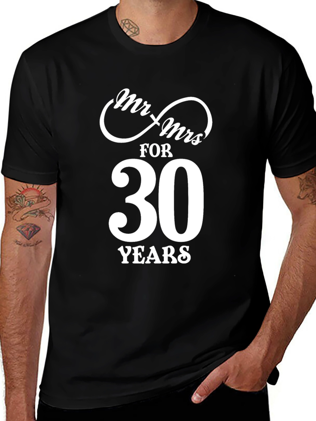 Mr. & Mrs. 30 Years Anniversary T-Shirt