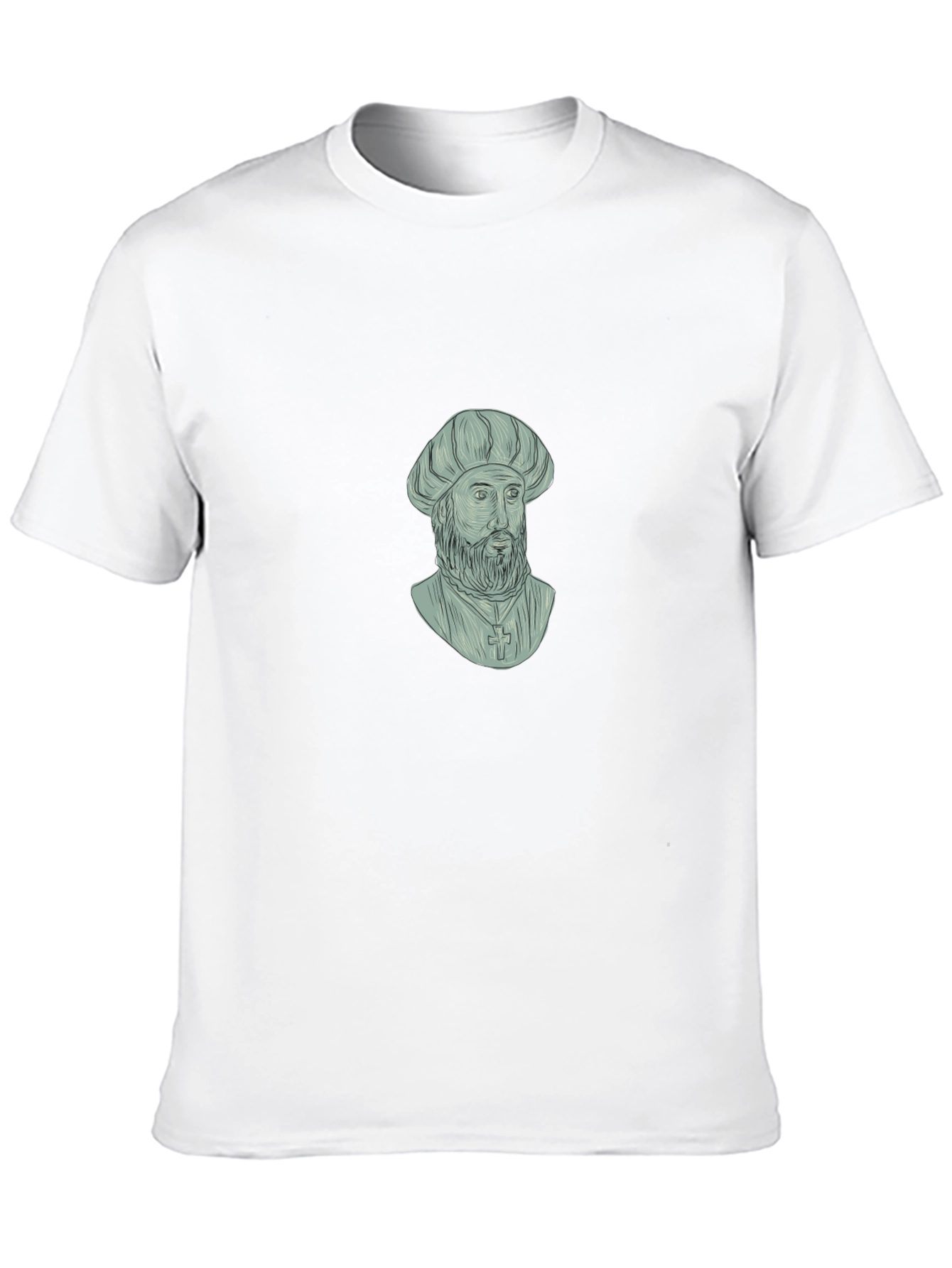 Renaissance Portrait Tee - Classic Style