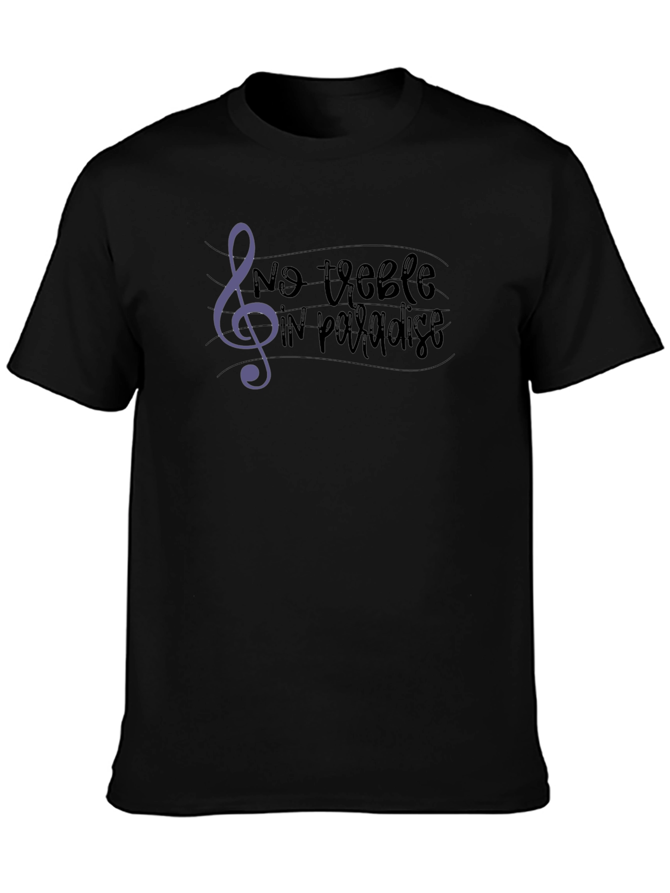 No Treble in Paradise Graphic Tee
