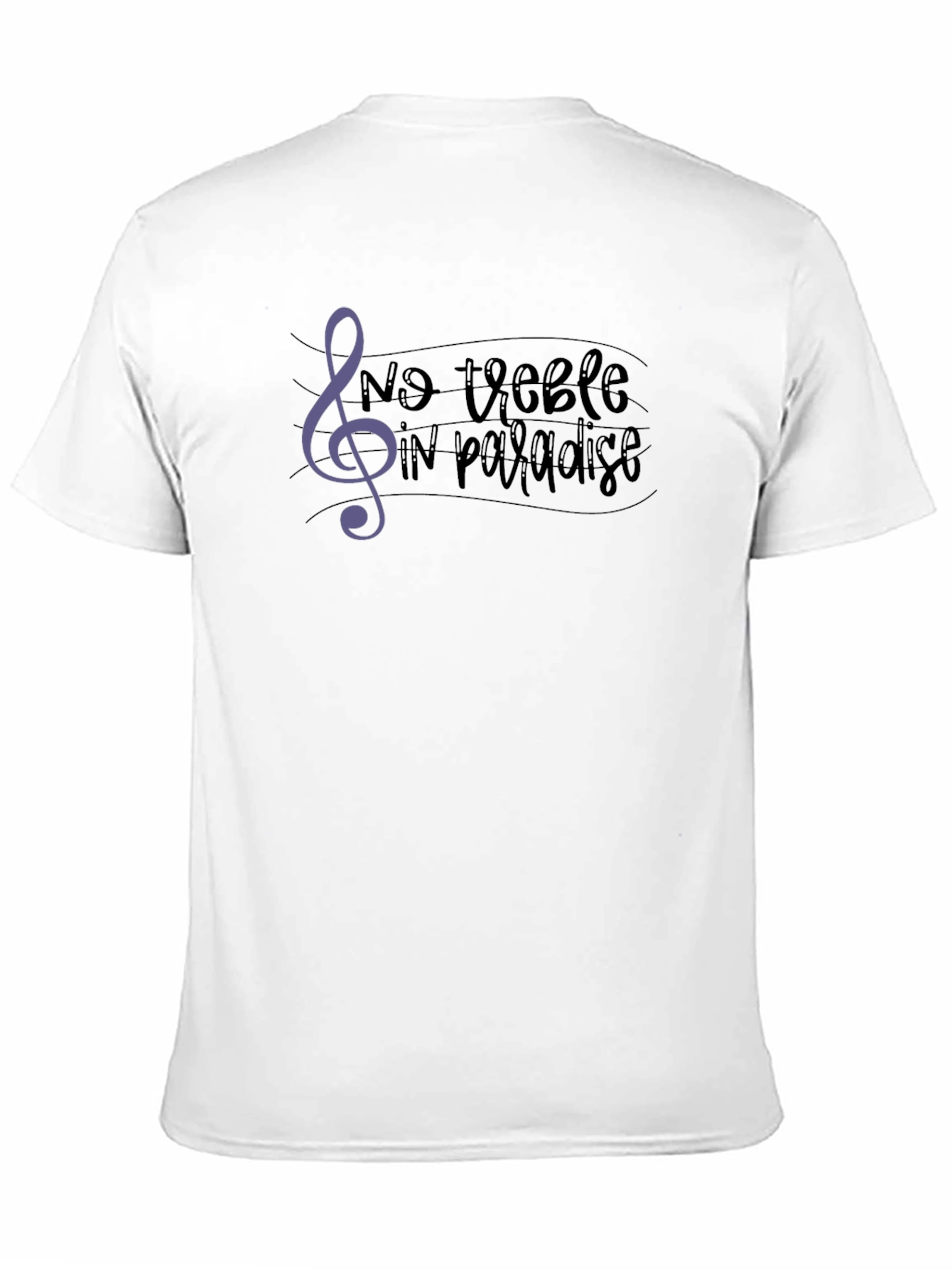 No Treble in Paradise Graphic Tee