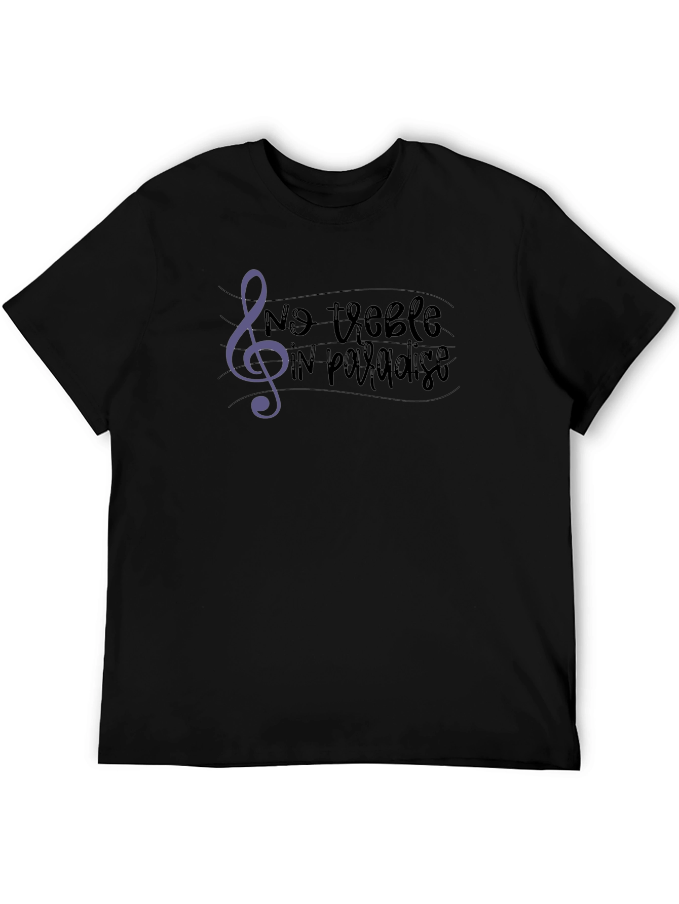 No Treble in Paradise Graphic Tee