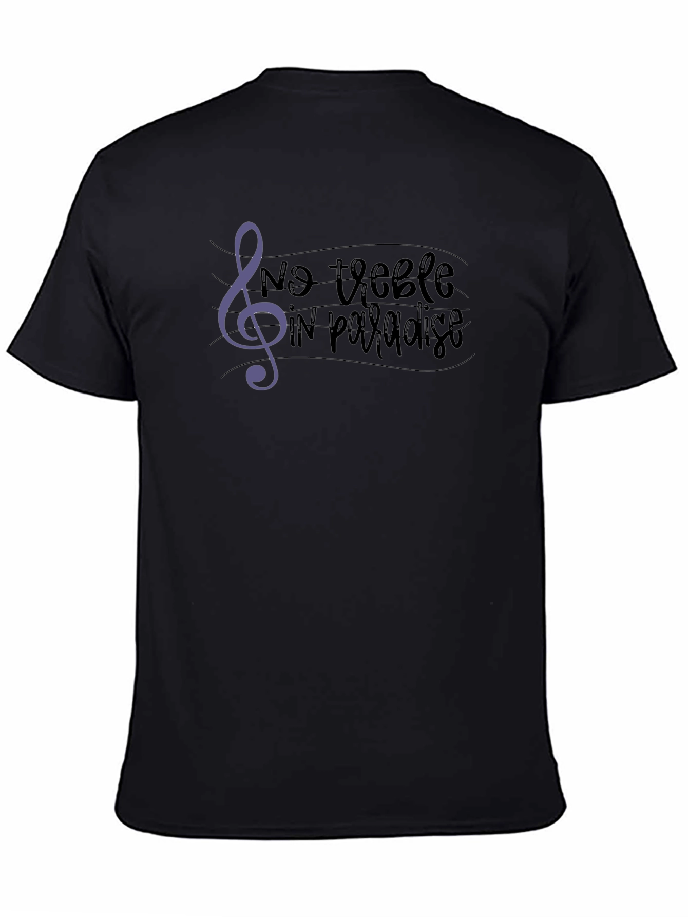 No Treble in Paradise Graphic Tee