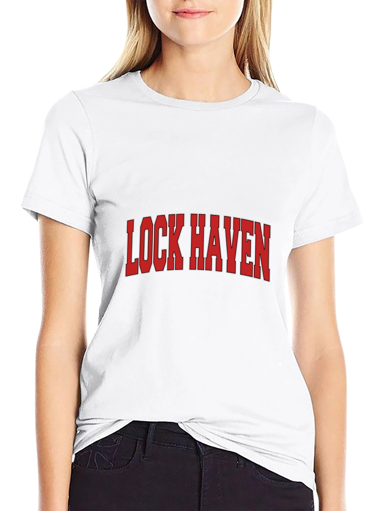 Lock Haven Black T-Shirt