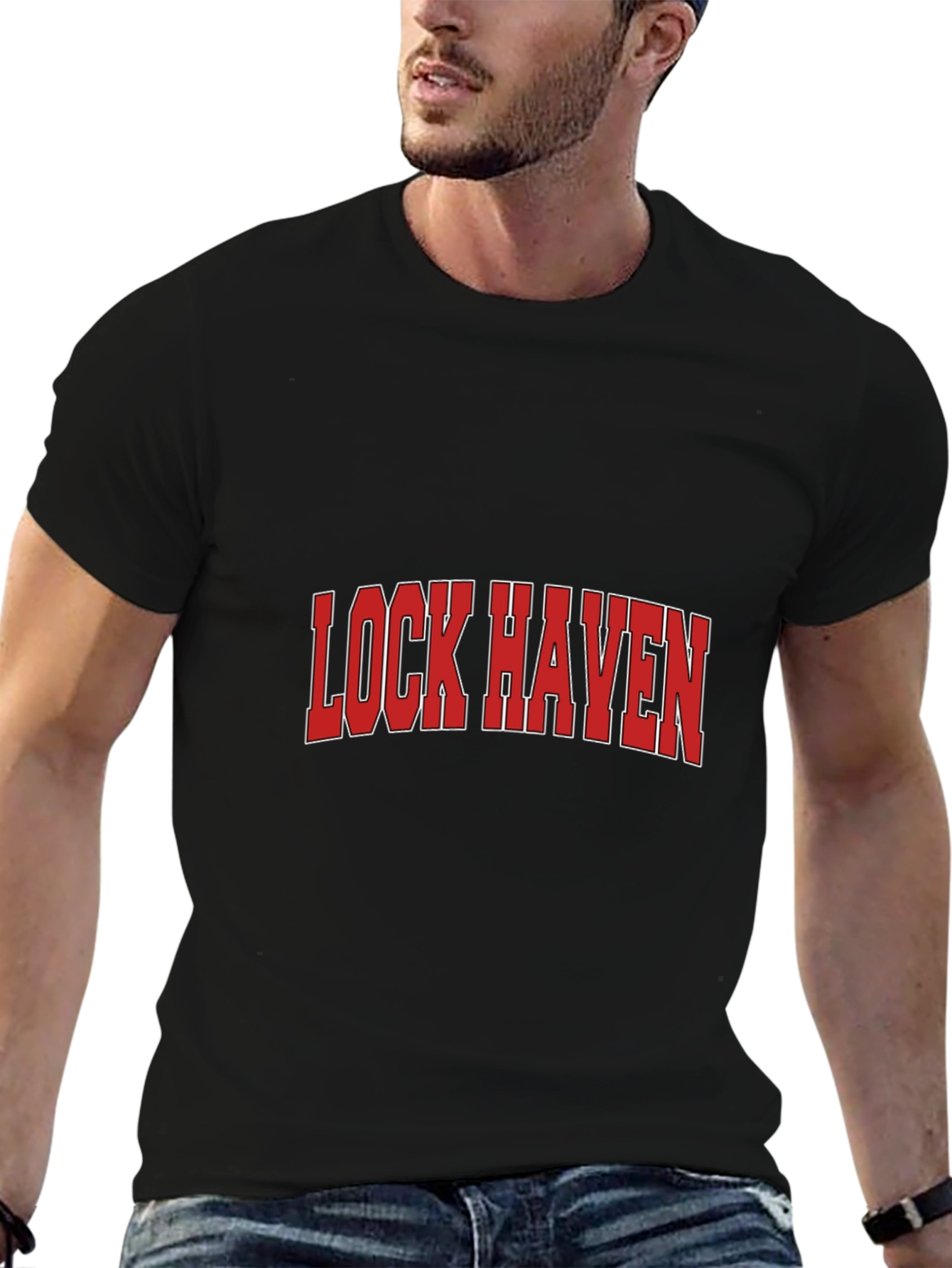 Lock Haven Black T-Shirt