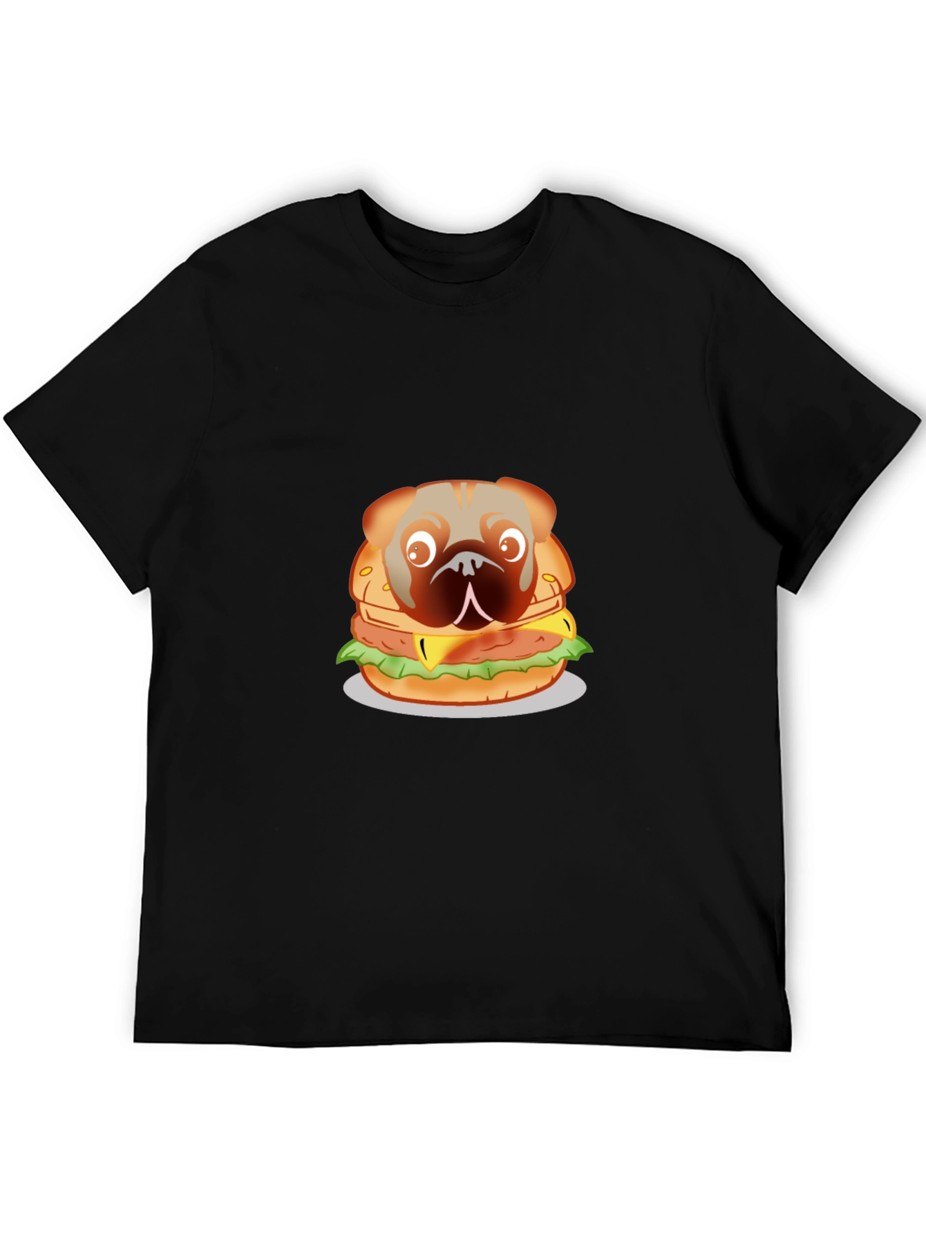 Burger Dog Graphic T-Shirt