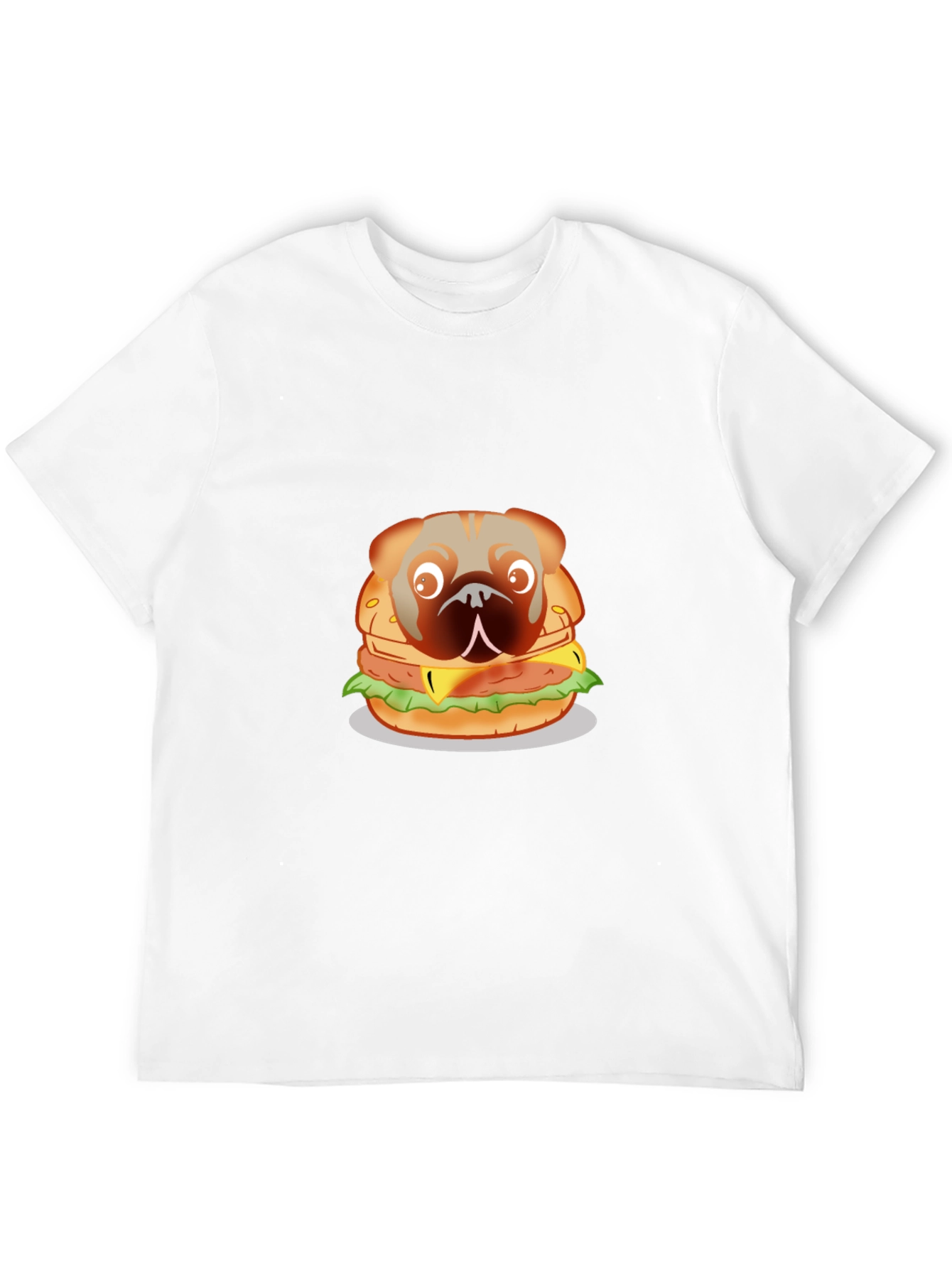 Burger Dog Graphic T-Shirt