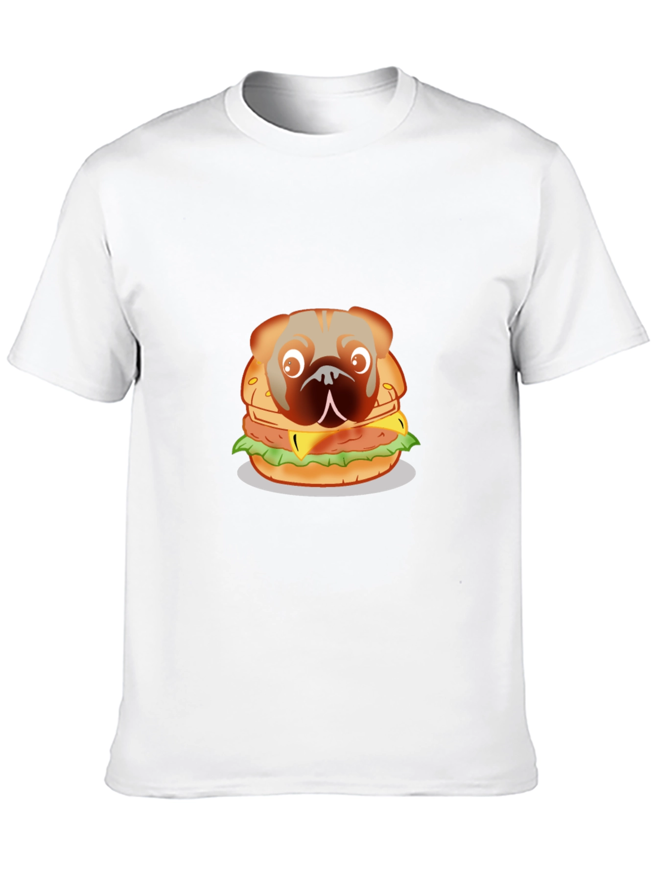 Burger Dog Graphic T-Shirt