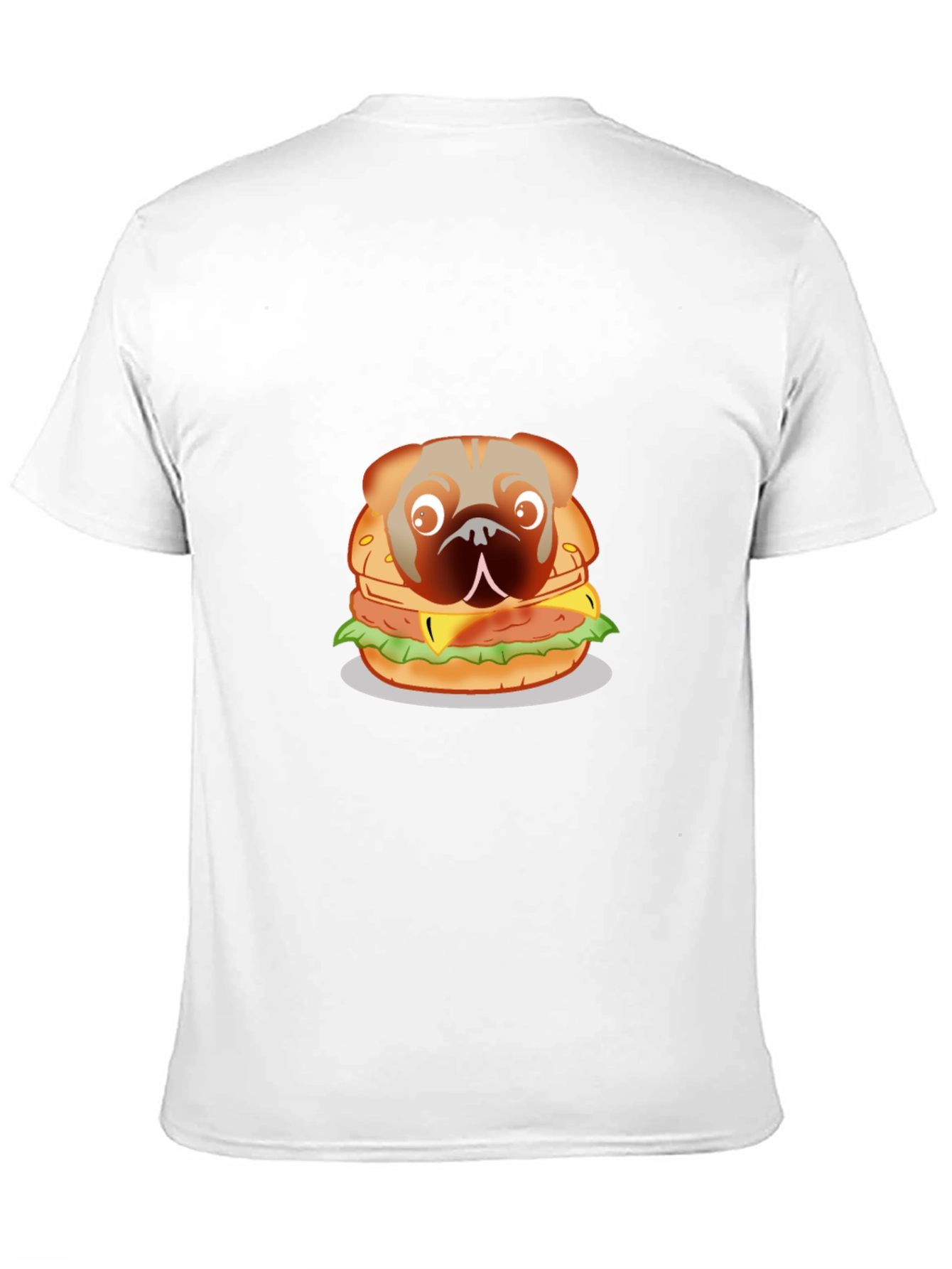 Burger Dog Graphic T-Shirt