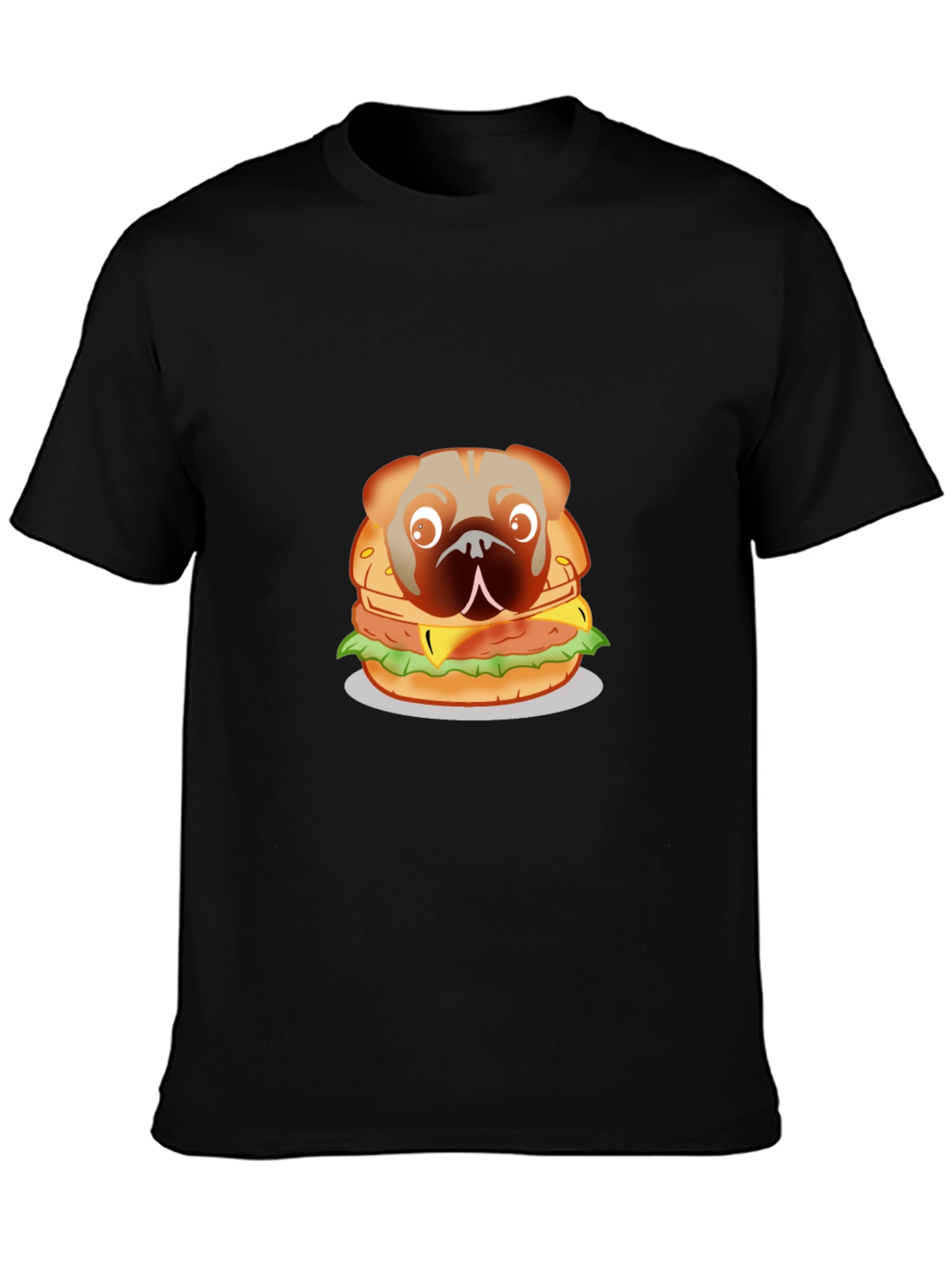 Burger Dog Graphic T-Shirt