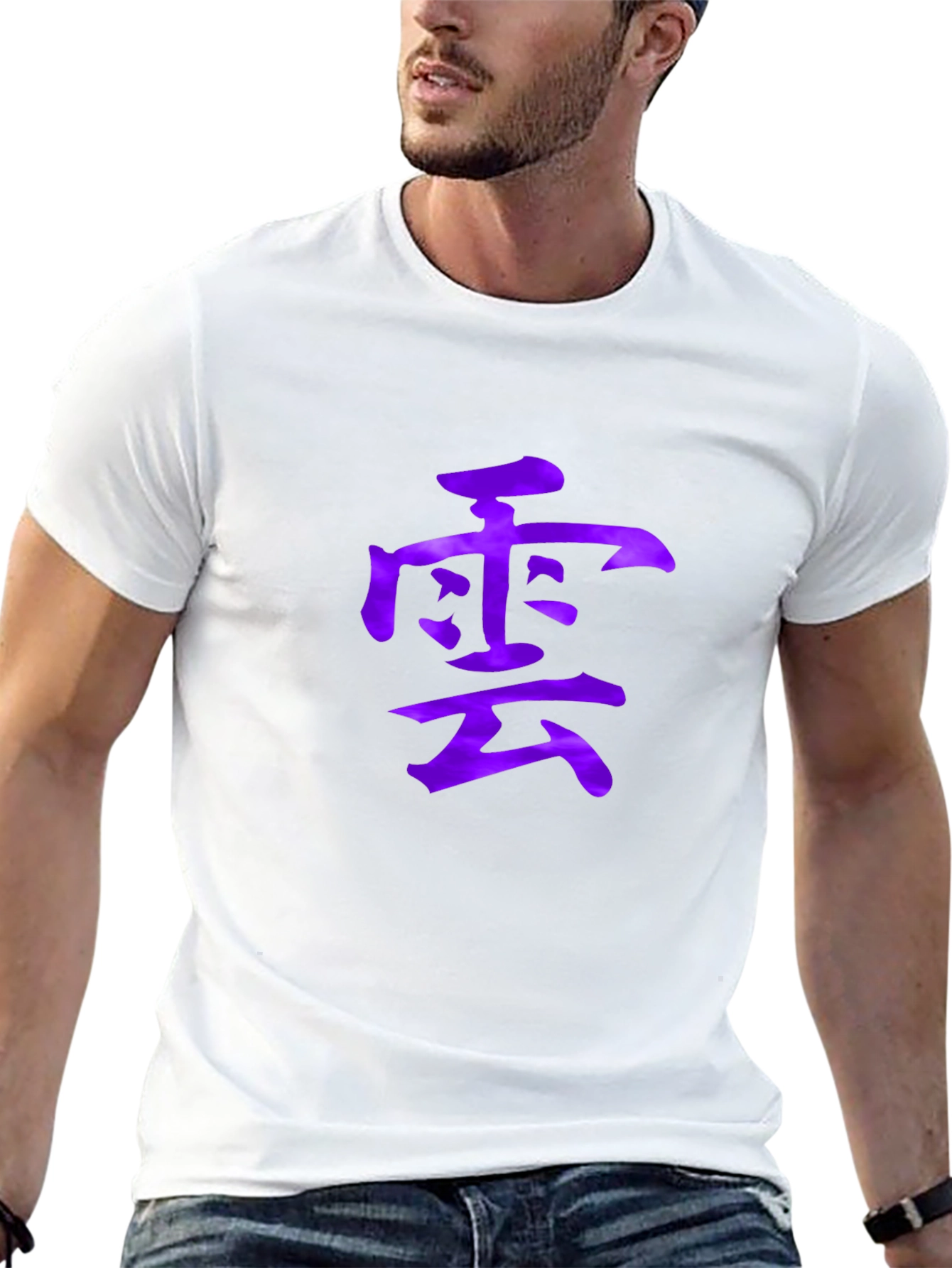 Asian Character Graphic T-Shirt