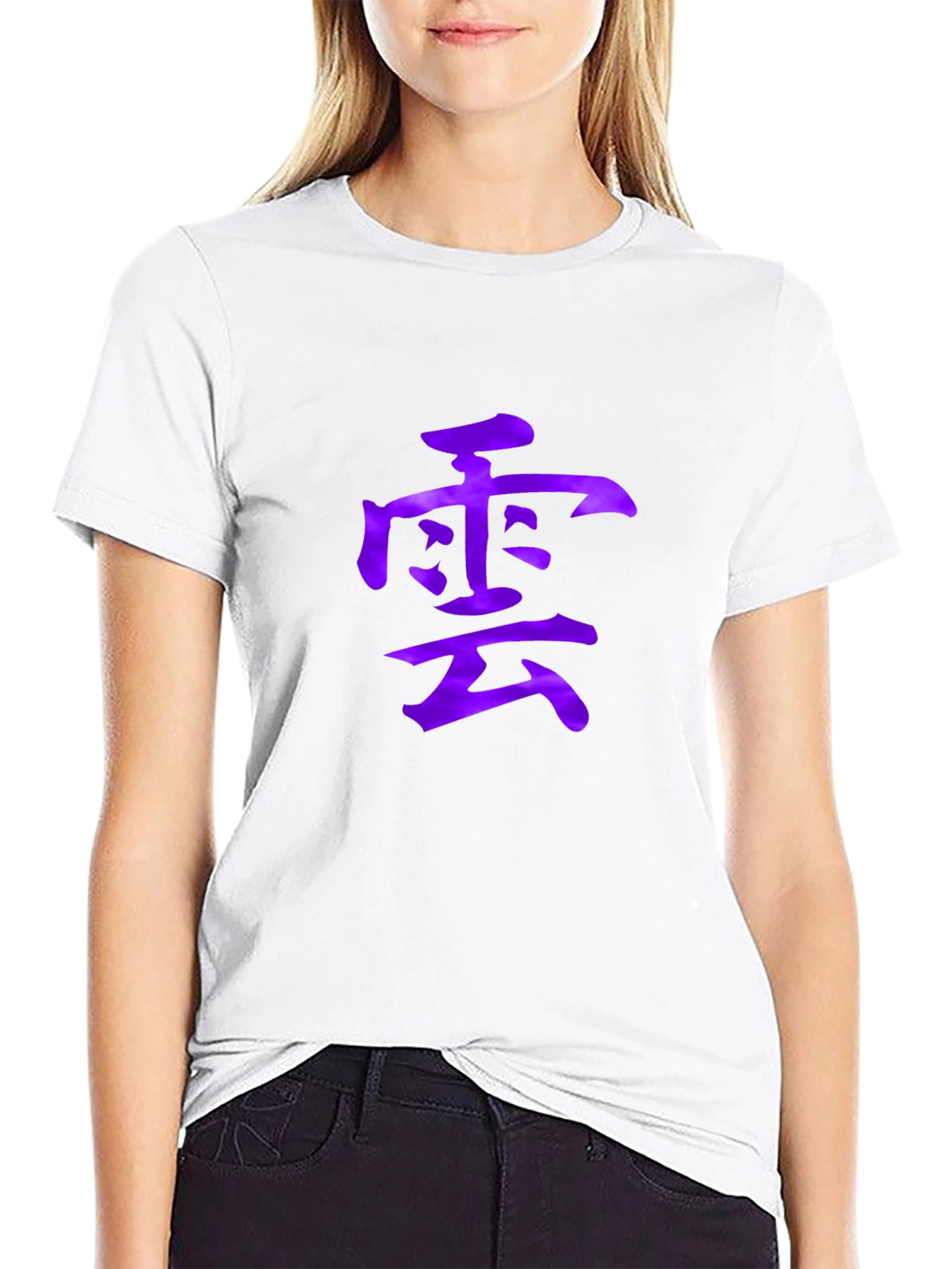Asian Character Graphic T-Shirt