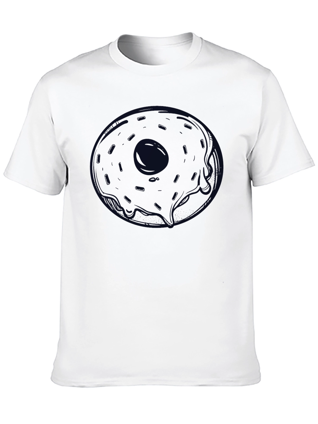 Donut Graphic T-Shirt - Casual Comfort