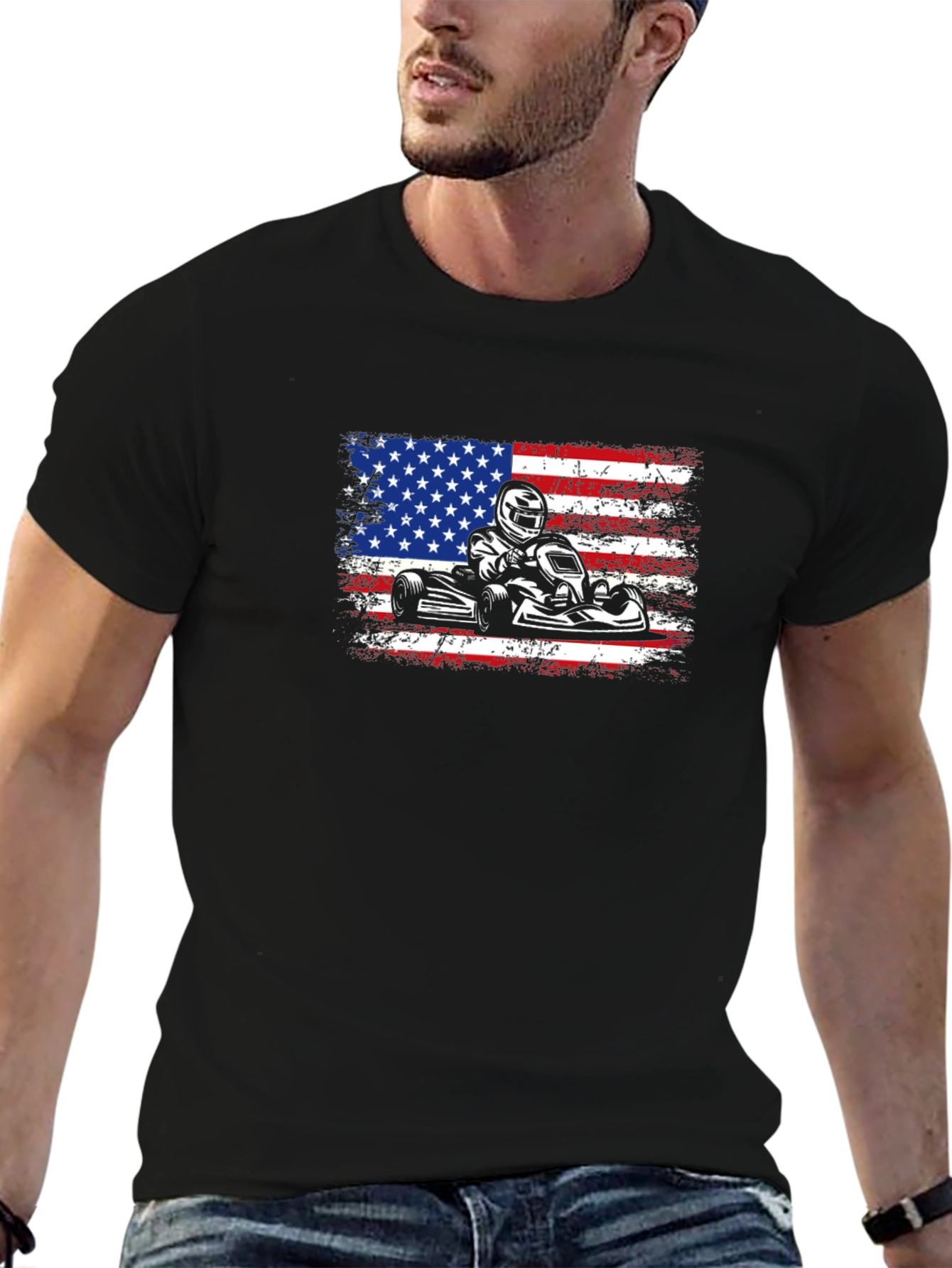 American Kart Racer T-Shirt