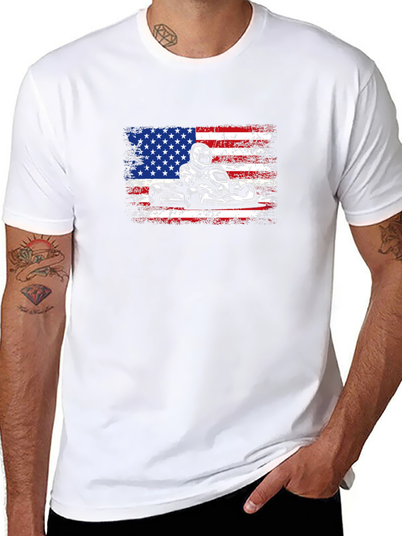 American Kart Racer T-Shirt