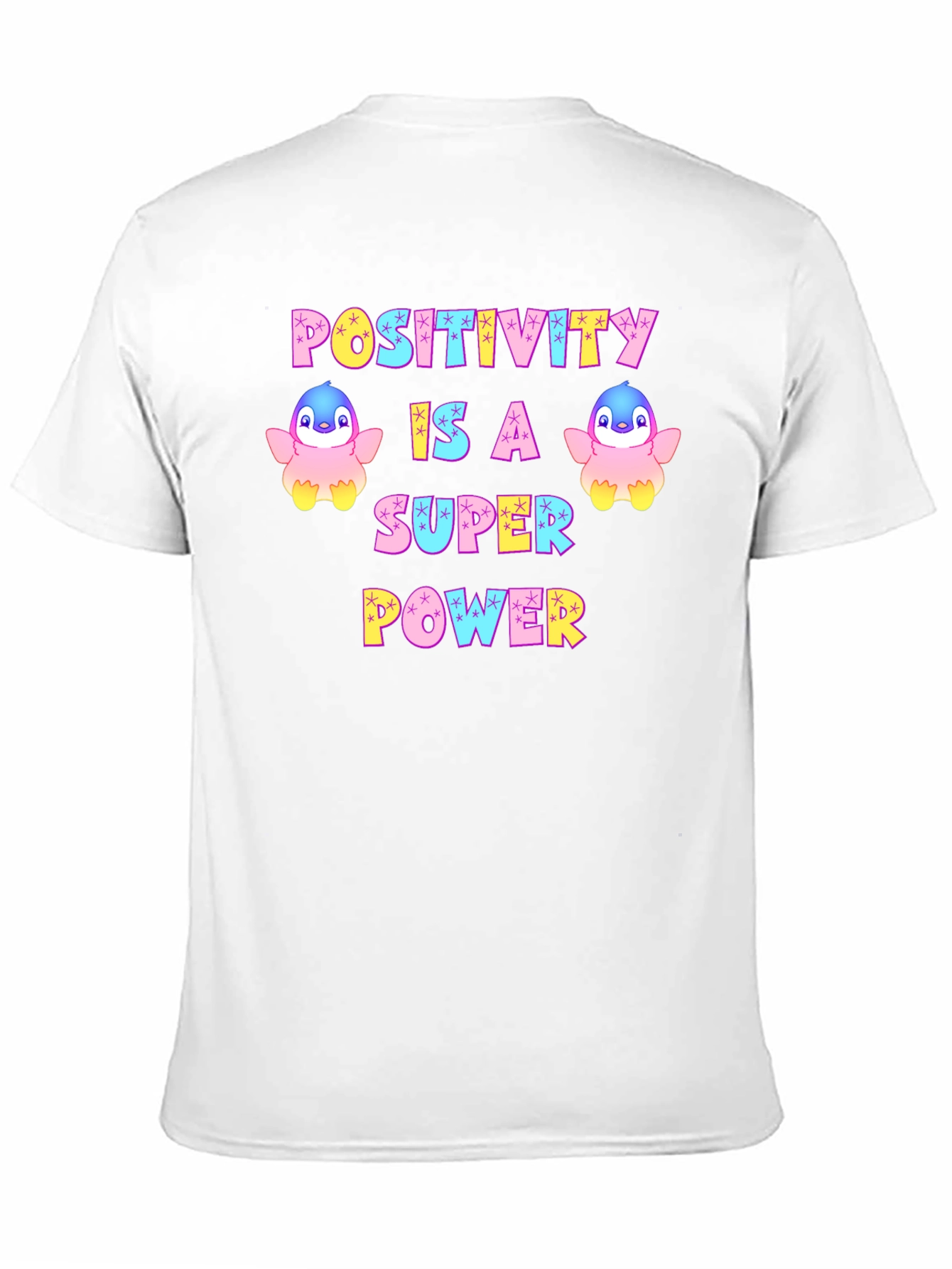 Positivity Super Power Graphic T-Shirt
