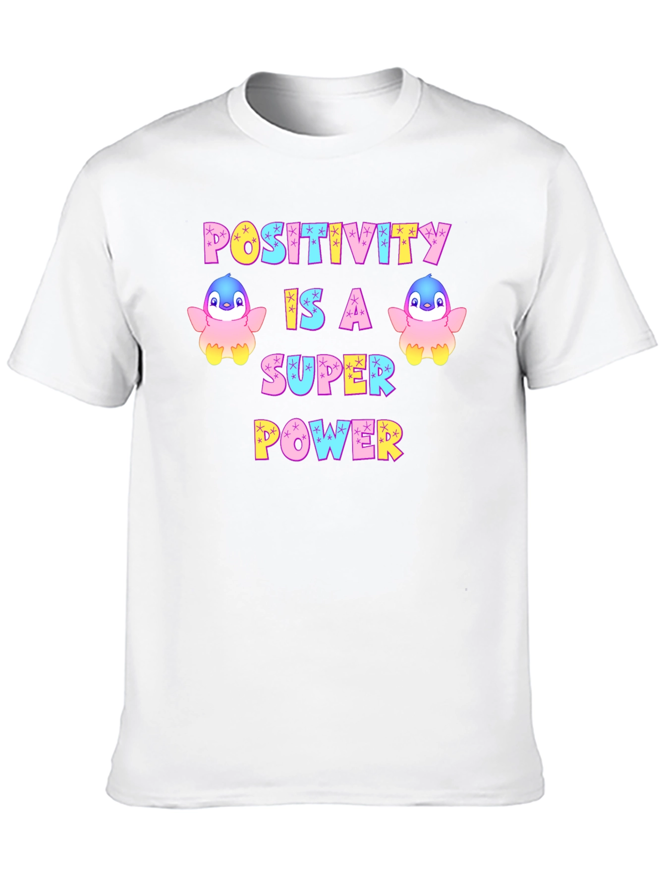 Positivity Super Power Graphic T-Shirt