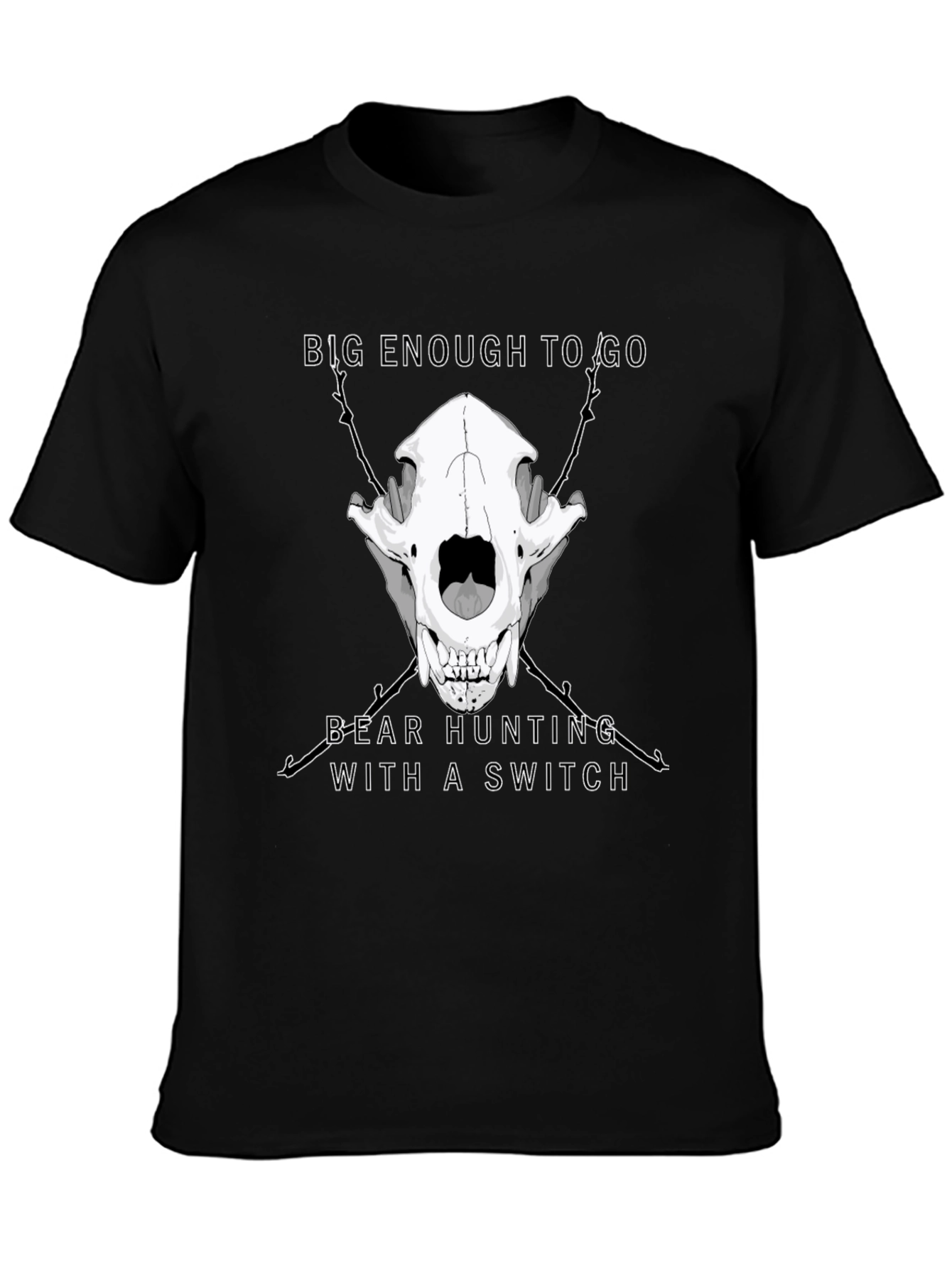 Bear Hunting with a Switch T-Shirt