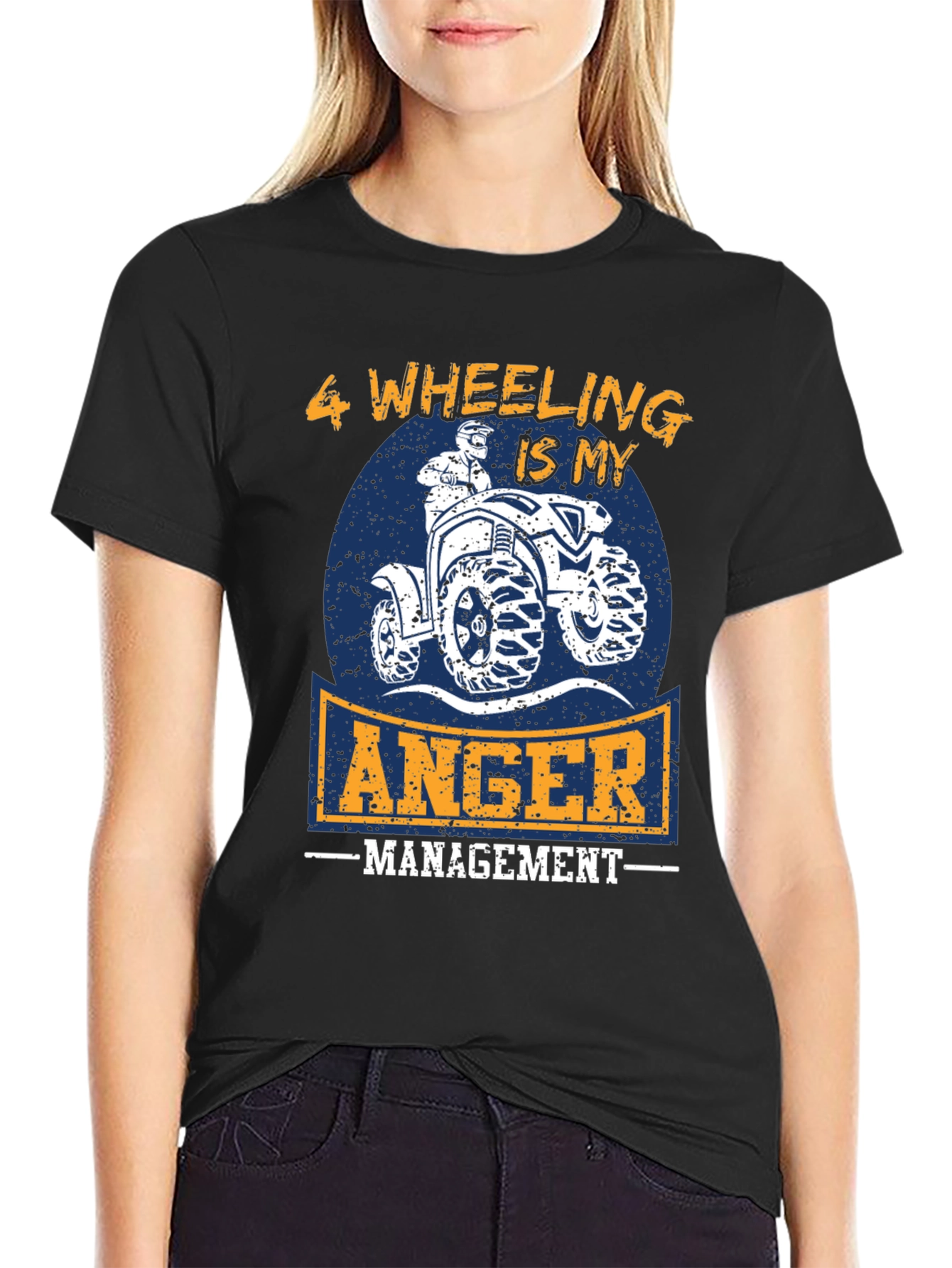 4 Wheeling Anger Management Graphic T-Shirt