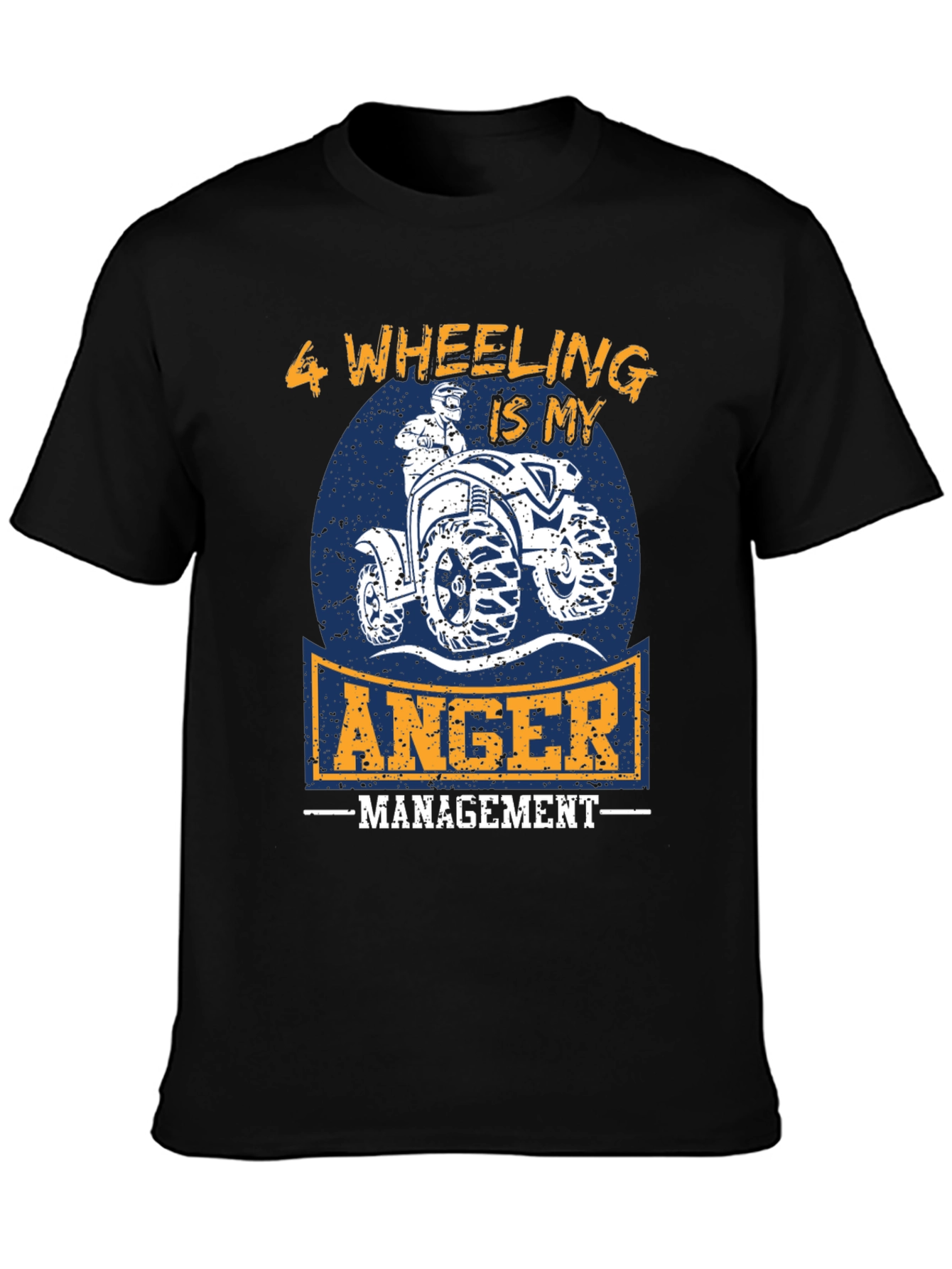 4 Wheeling Anger Management Graphic T-Shirt