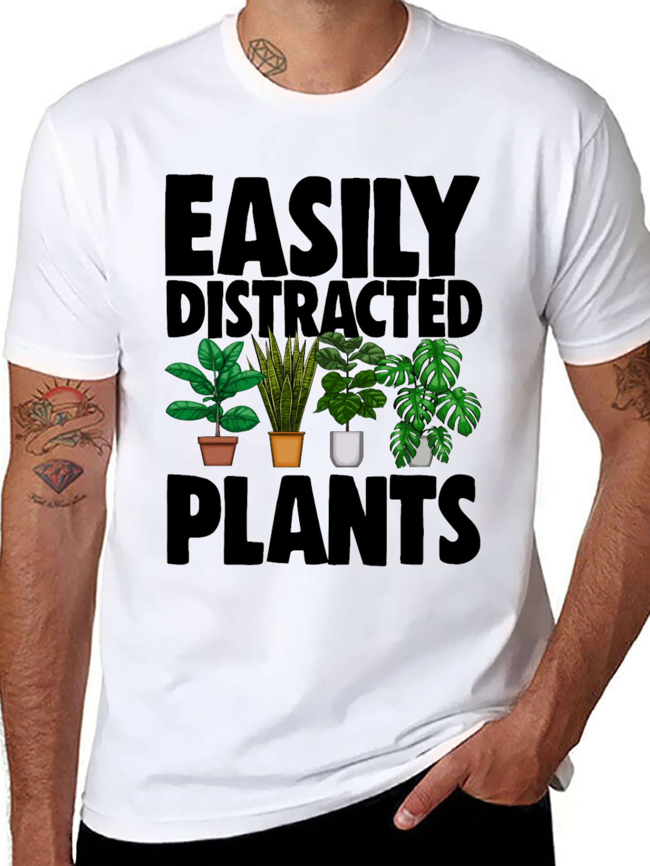 Easily Distracted by Plants T-Shirt