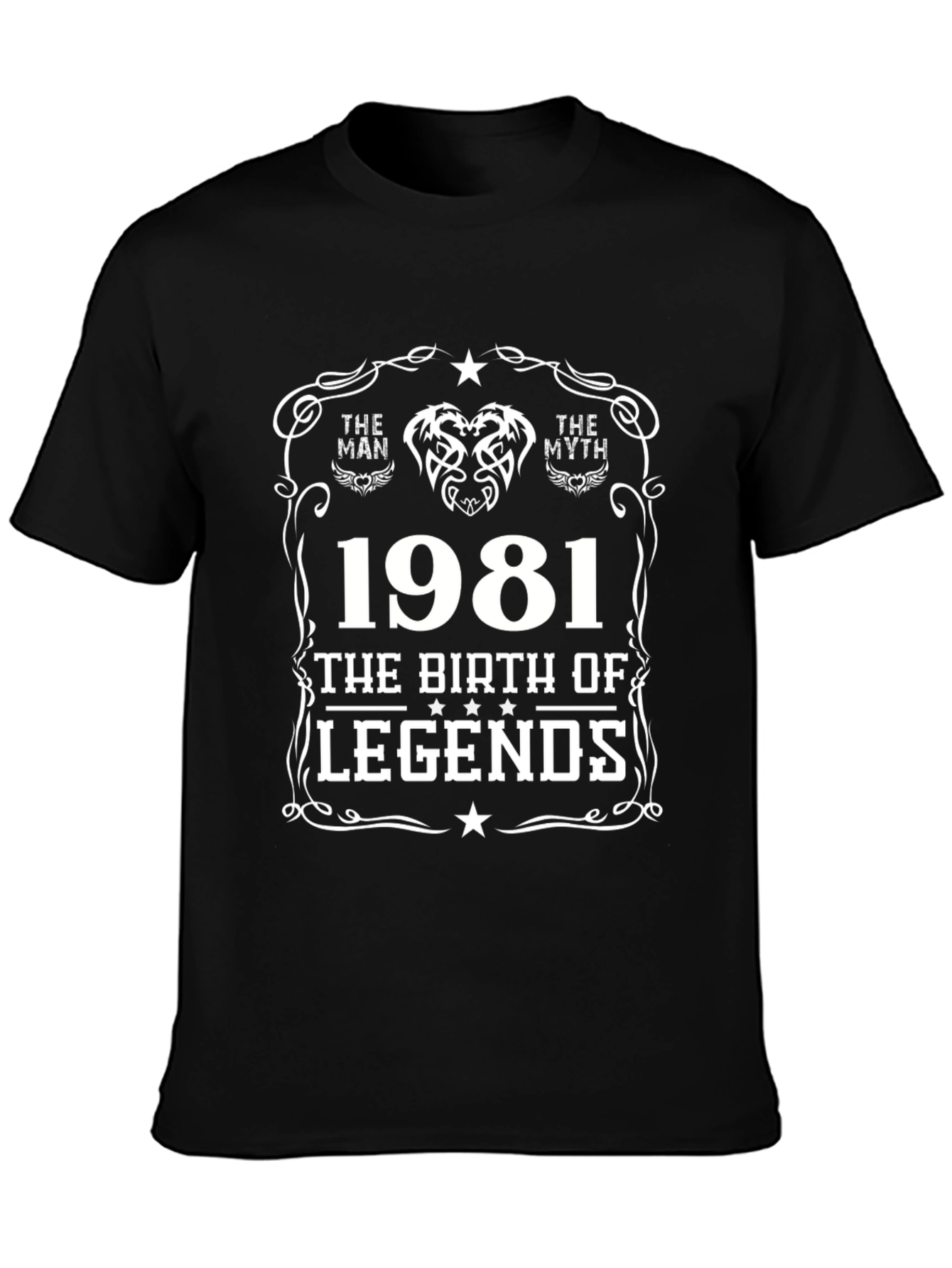 1981 Birthday T-Shirt - The Birth of Legends