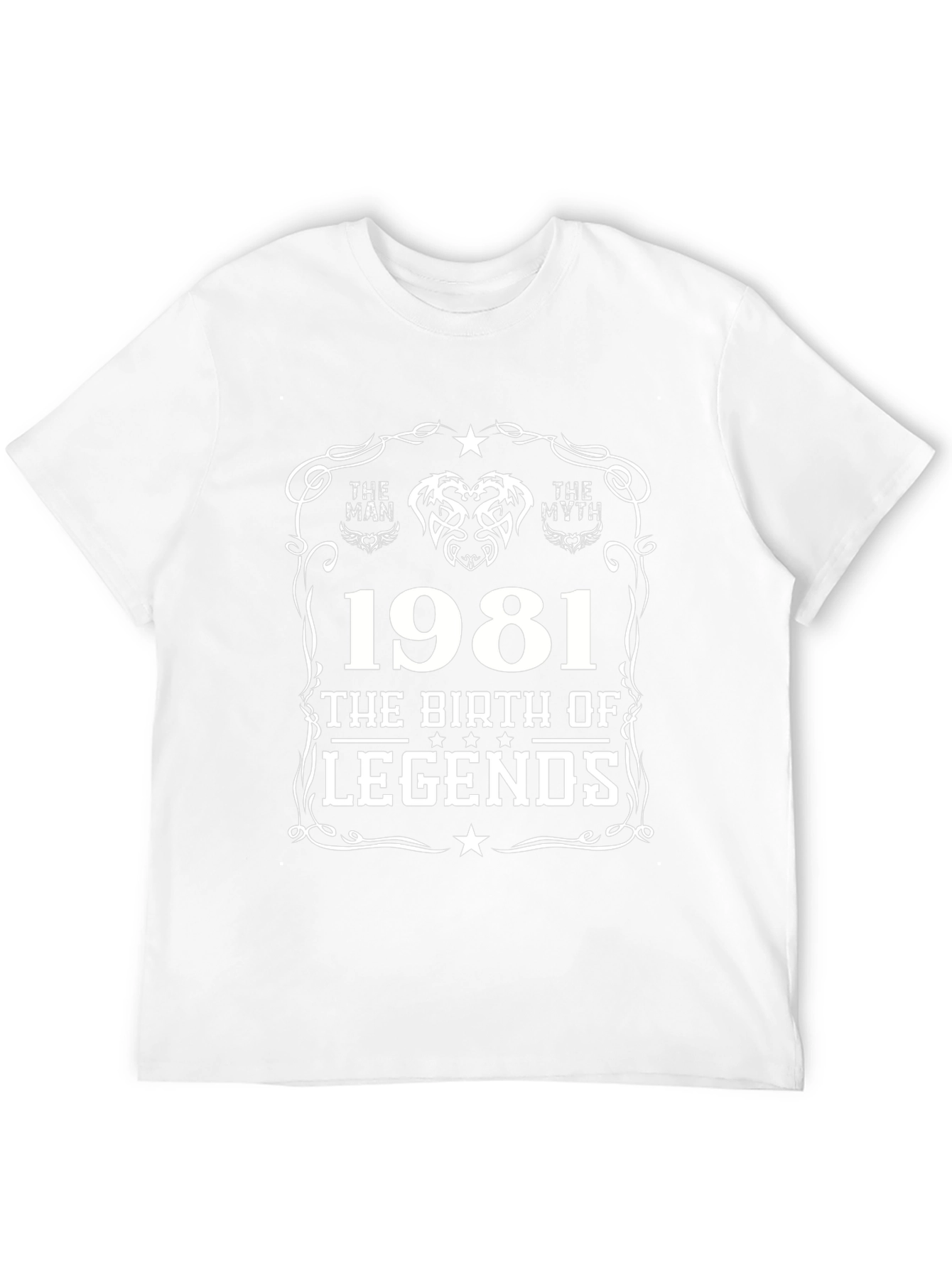 1981 Birthday T-Shirt - The Birth of Legends
