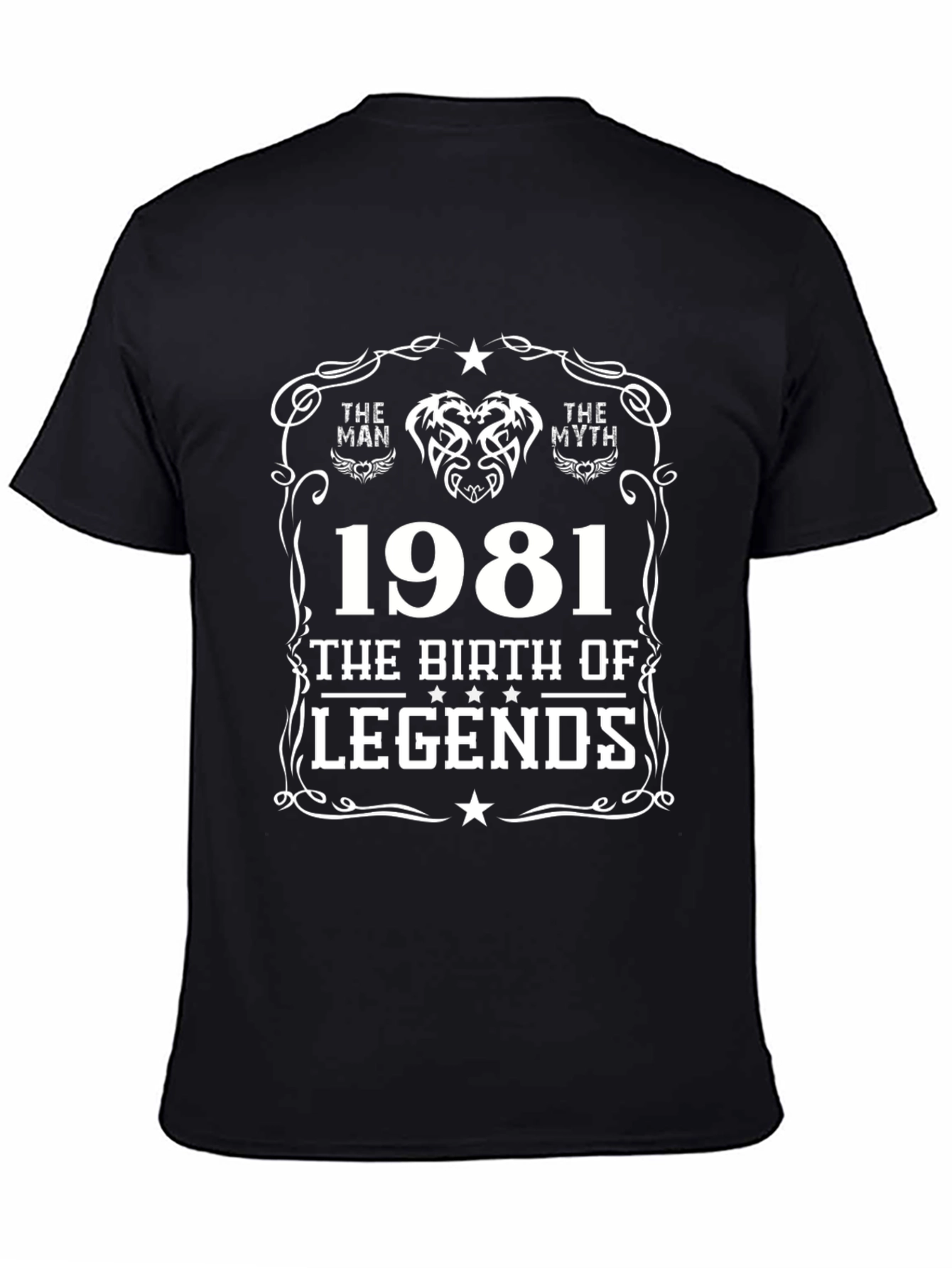 1981 Birthday T-Shirt - The Birth of Legends