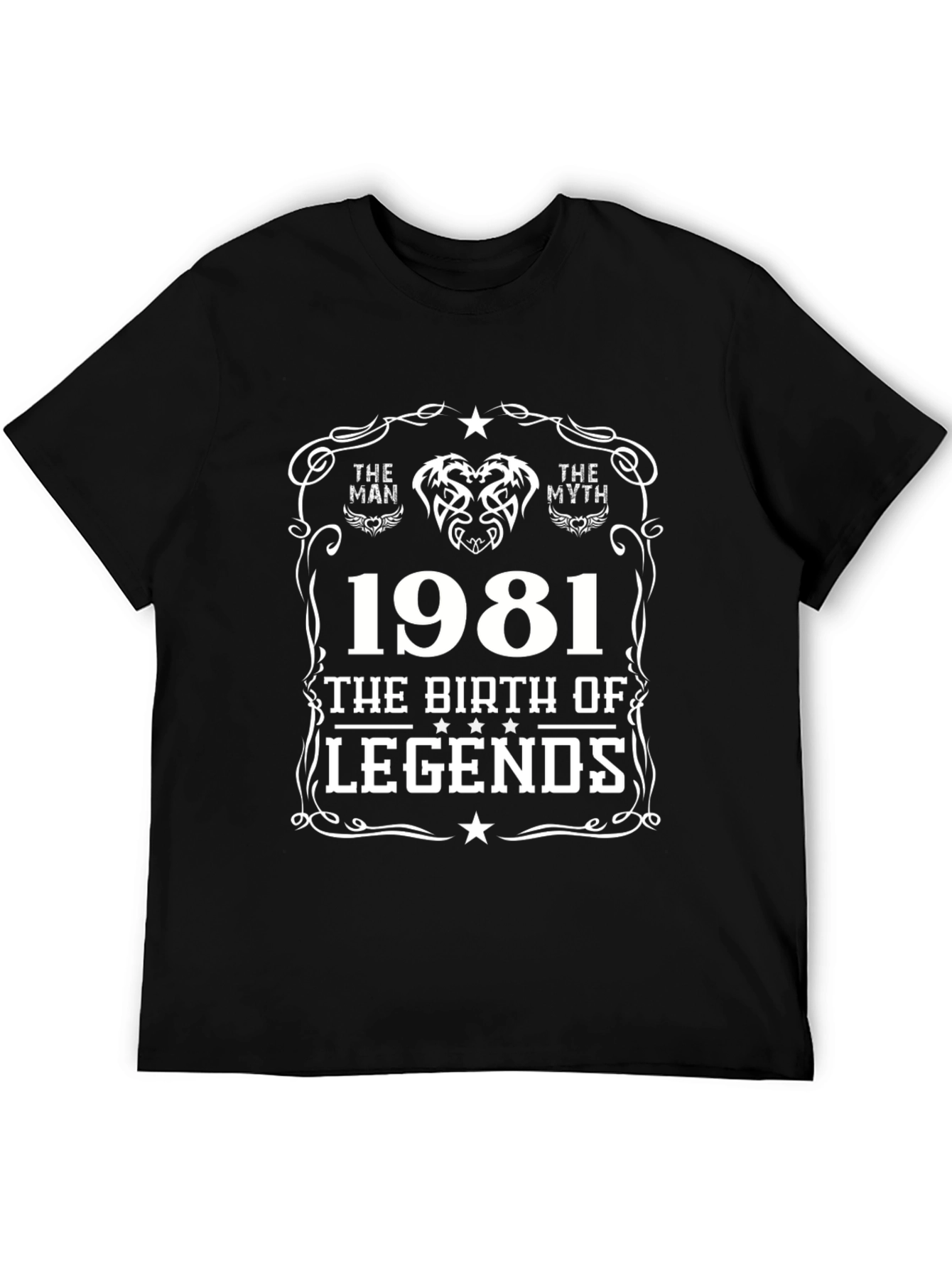 1981 Birthday T-Shirt - The Birth of Legends