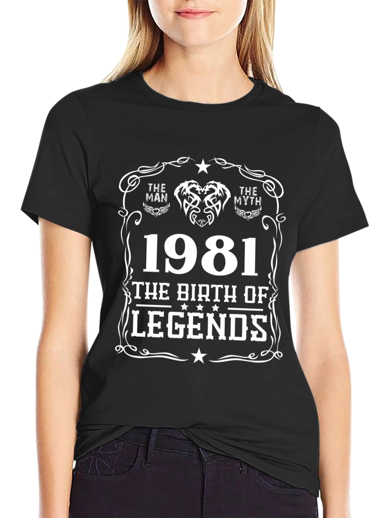 1981 Birthday T-Shirt - The Birth of Legends