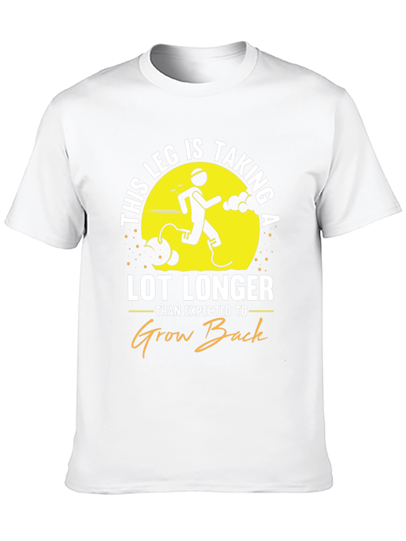 Funny Leg Growing Back T-Shirt