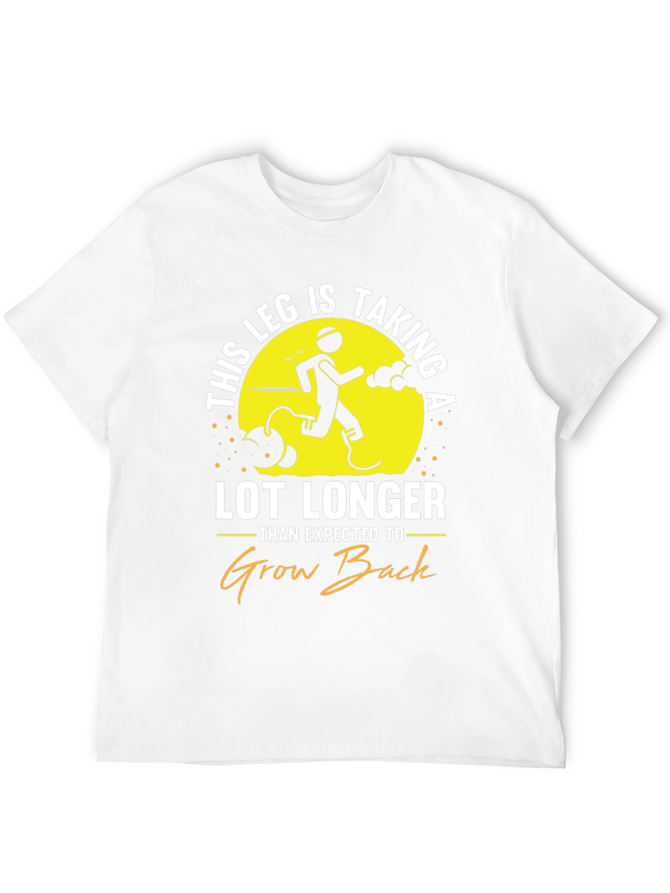 Funny Leg Growing Back T-Shirt