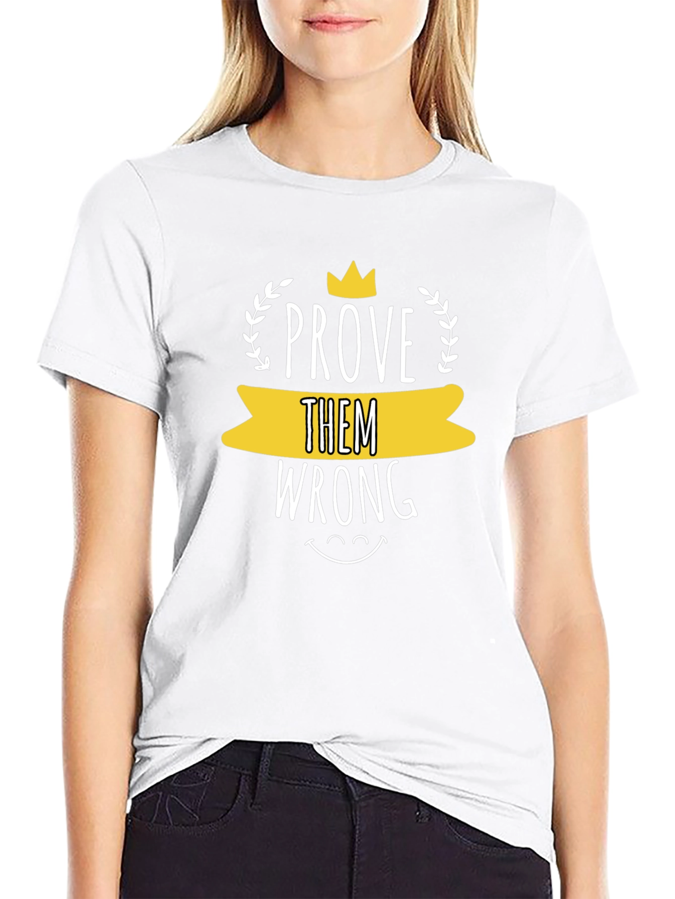 Prove Them Wrong Graphic Tee - Black