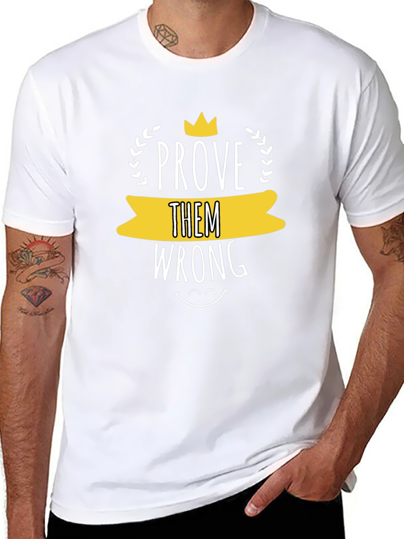 Prove Them Wrong Graphic Tee - Black