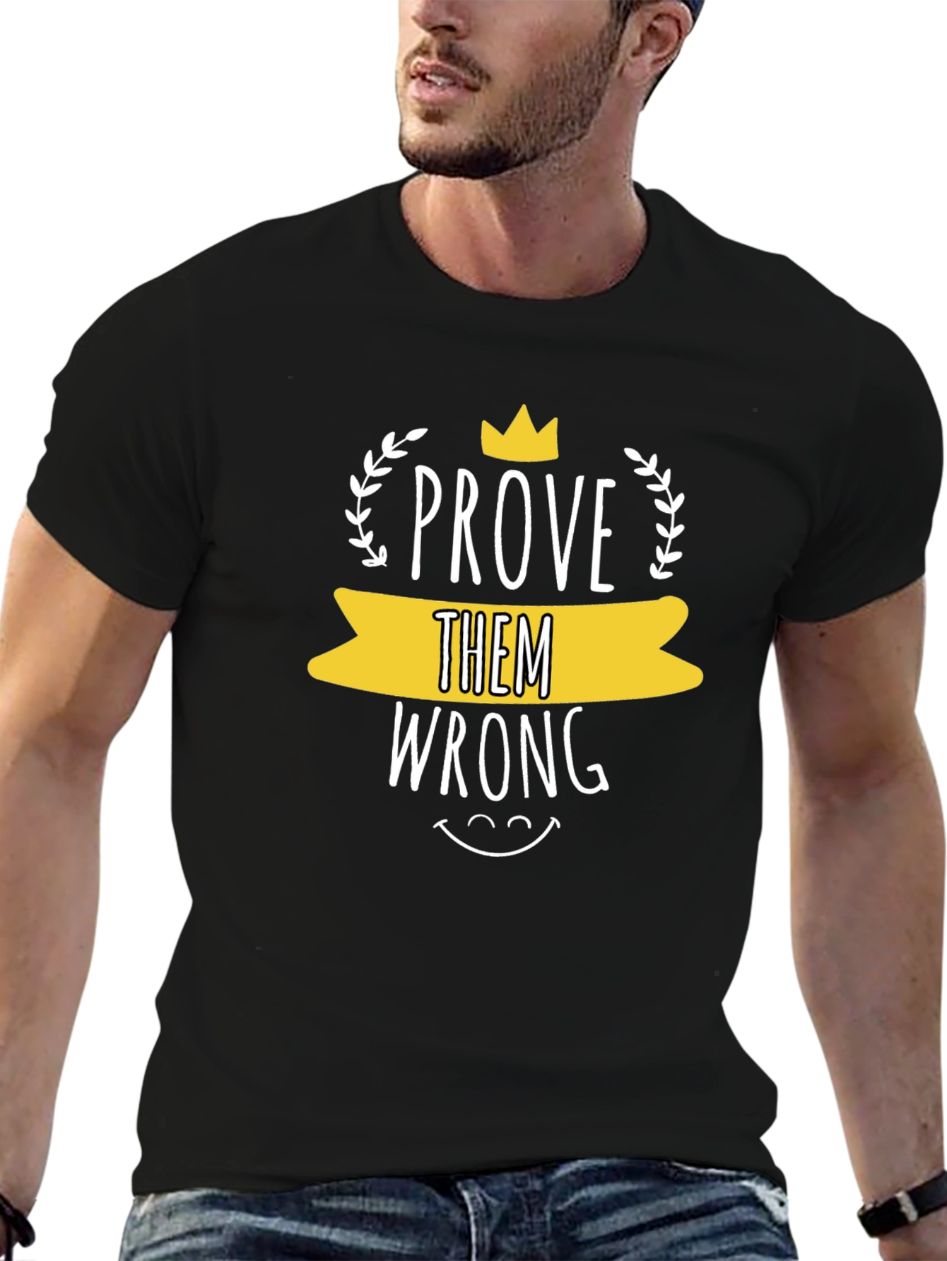 Prove Them Wrong Graphic Tee - Black