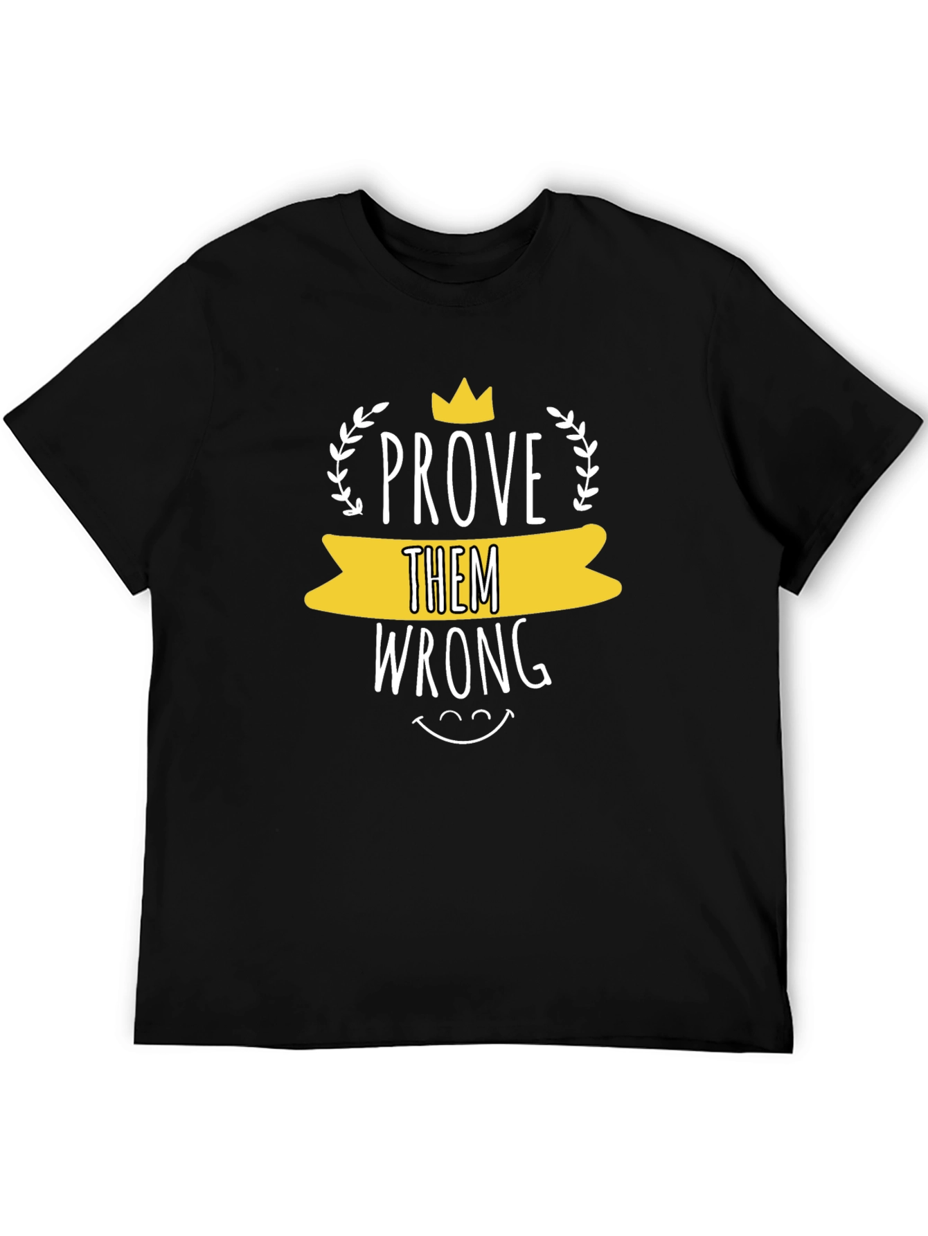 Prove Them Wrong Graphic Tee - Black
