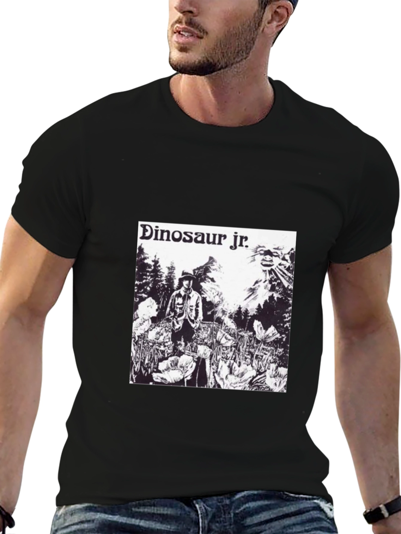Dinosaur Jr. Black T-Shirt - Indie Rock Band Tee