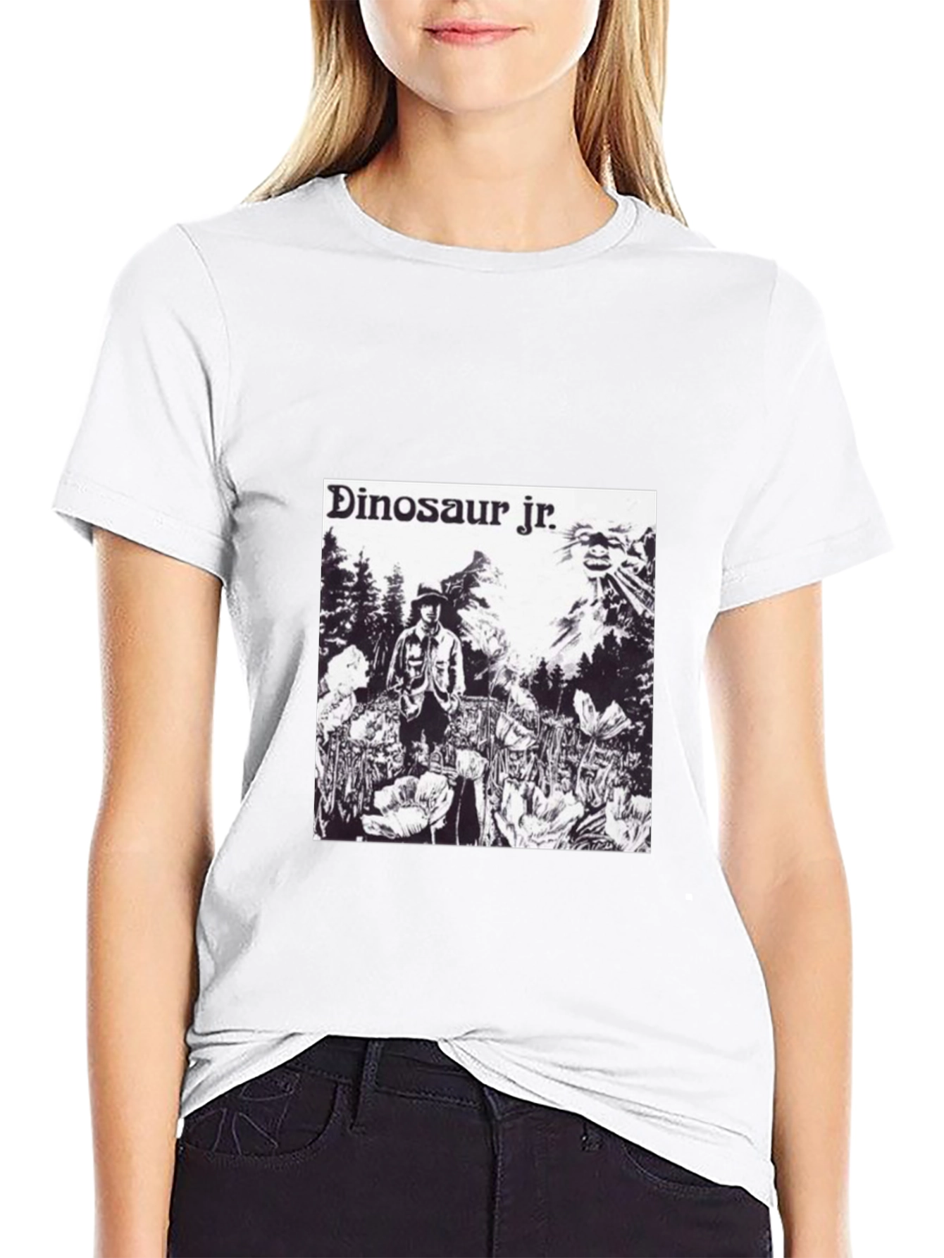 Dinosaur Jr. Black T-Shirt - Indie Rock Band Tee