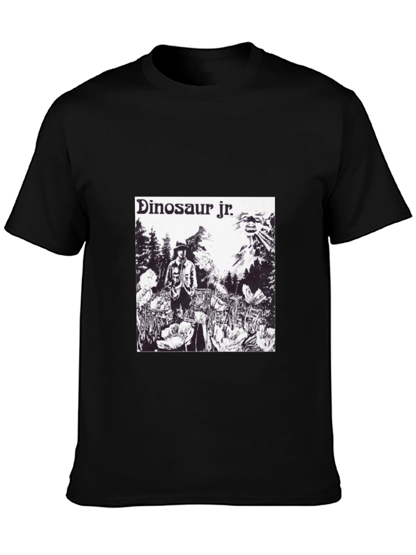Dinosaur Jr. Black T-Shirt - Indie Rock Band Tee