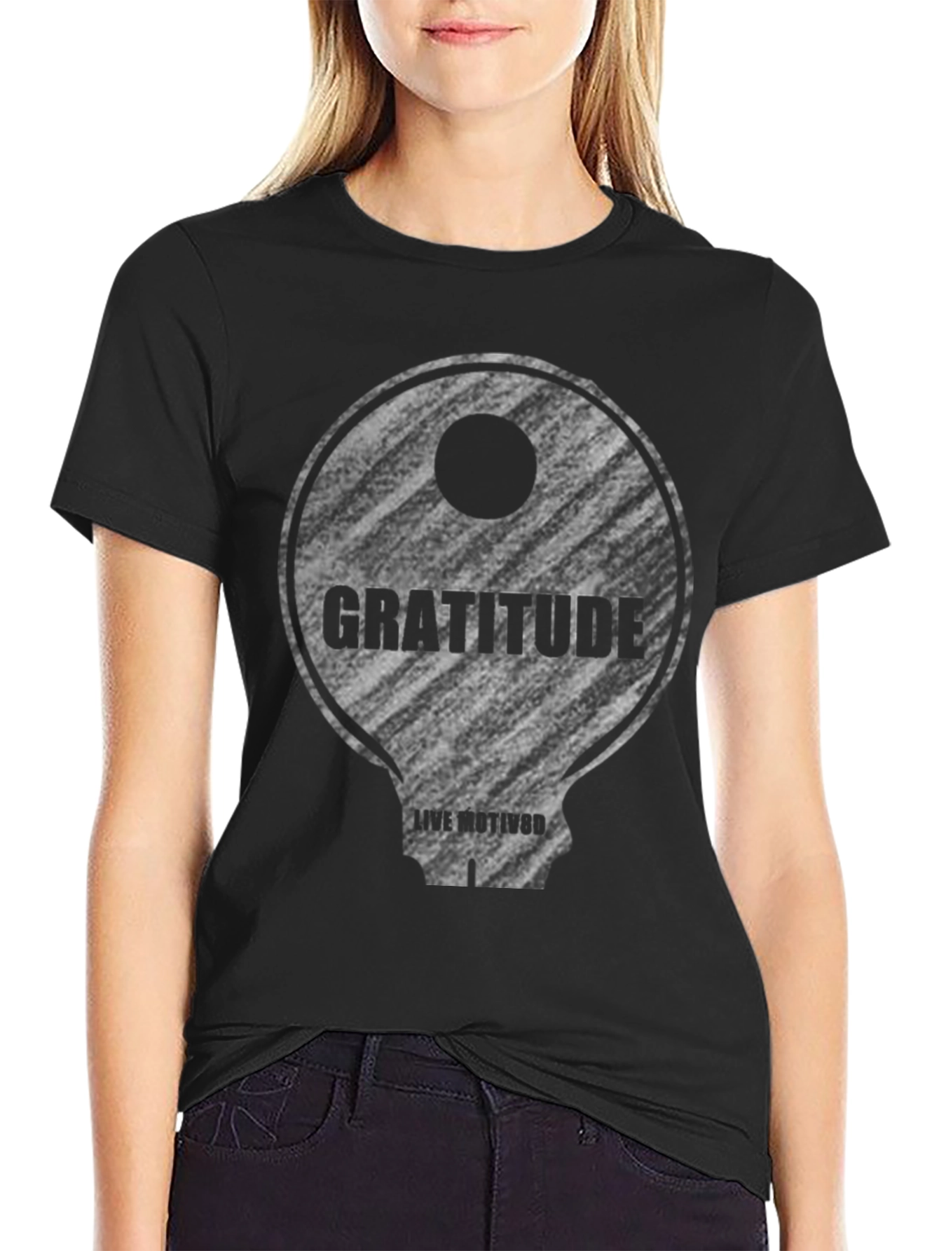 Gratitude Graphic Tee - Inspirational Mens Shirt