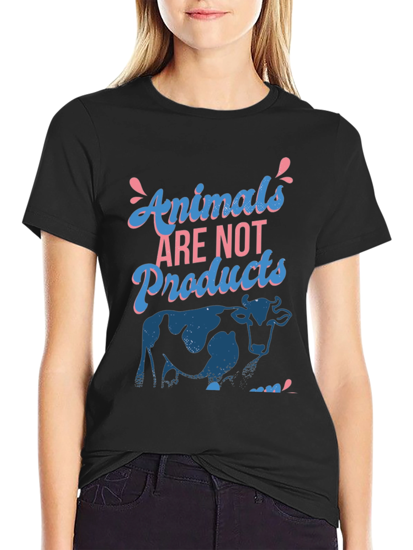Animals Are Not Products Graphic T-Shirt