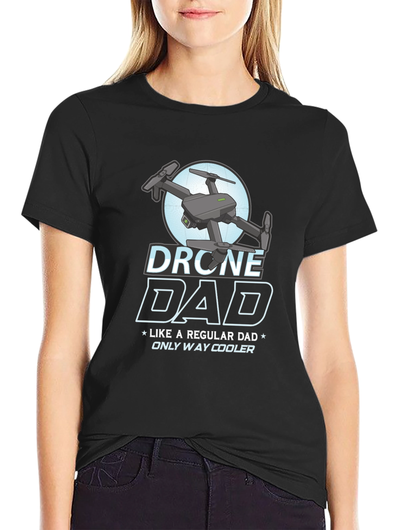 Drone Dad T-Shirt - Cool Fathers Day Gift