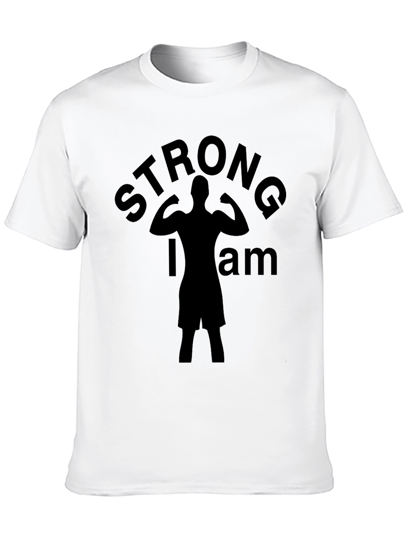 Strong I Am Black Graphic T-Shirt