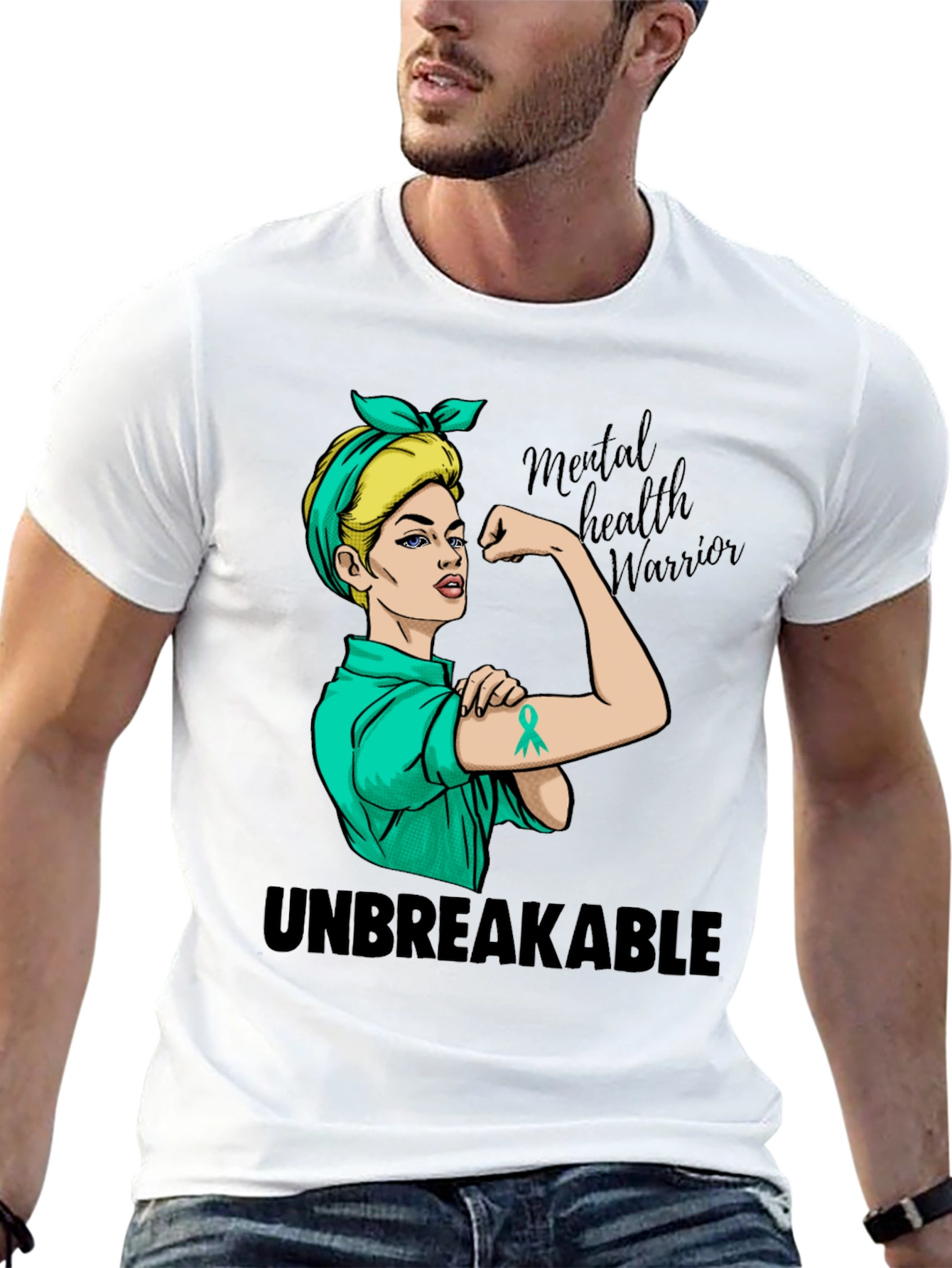 Mental Health Warrior Unbreakable T-Shirt