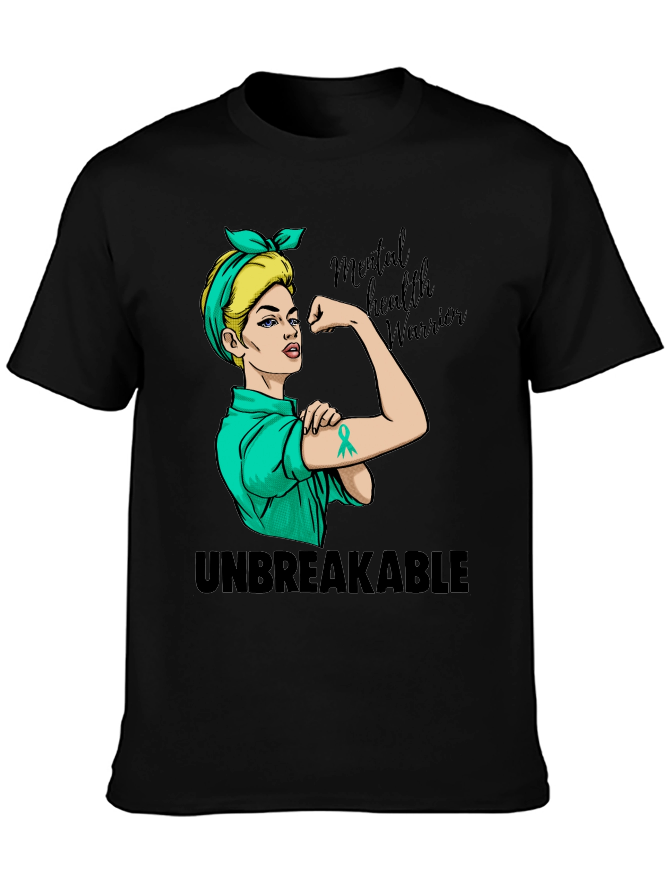 Mental Health Warrior Unbreakable T-Shirt